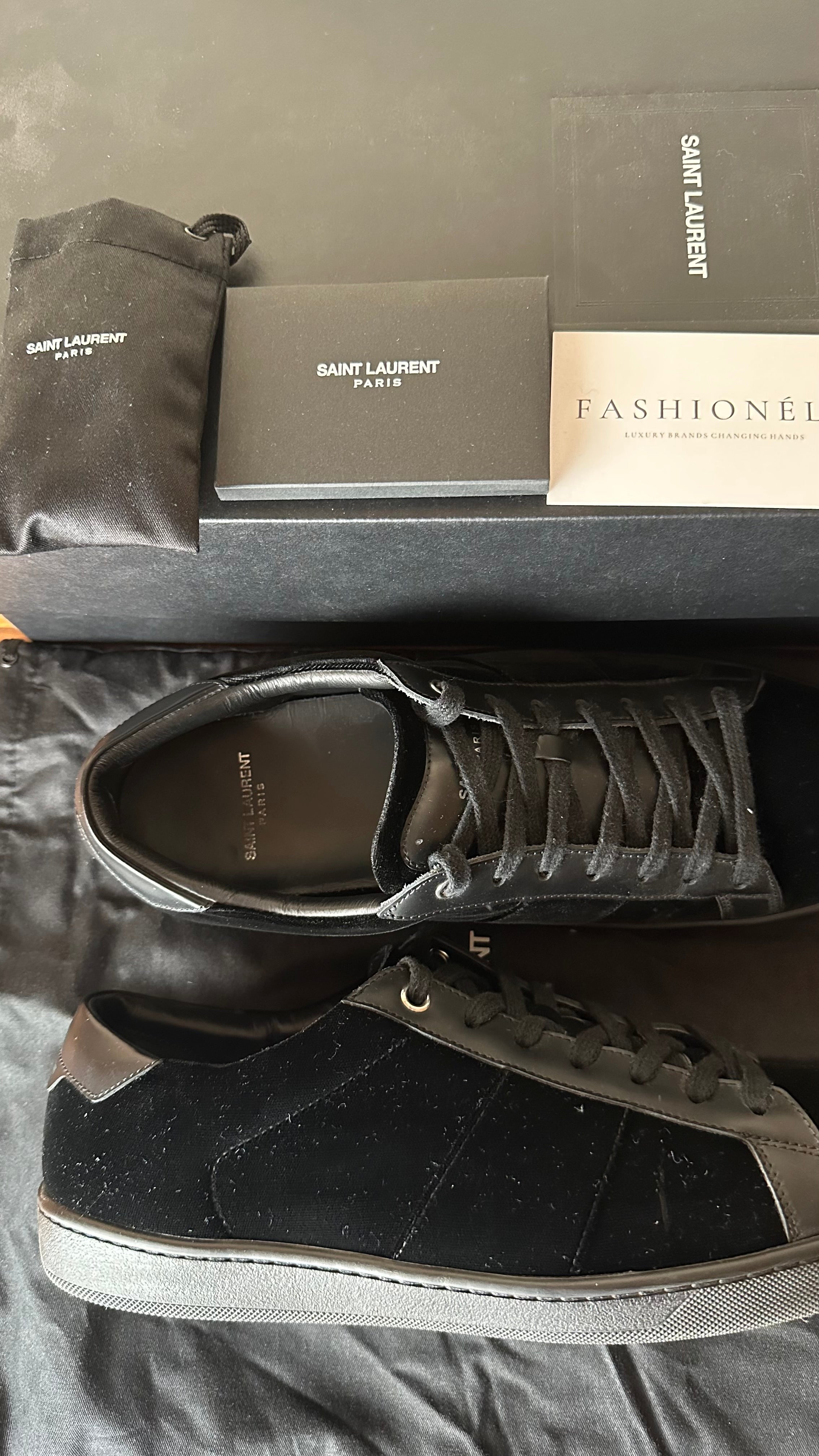 Saint Laurent Black Velvet 06