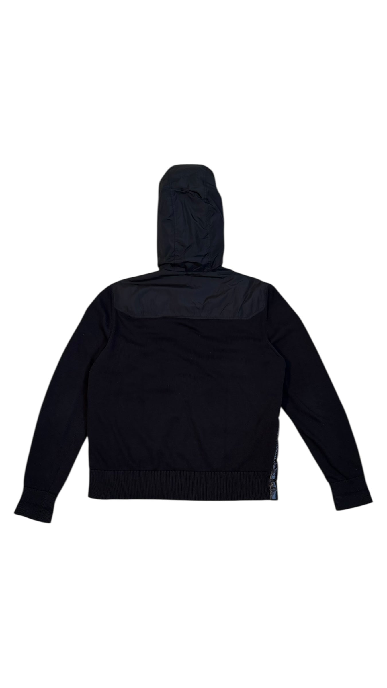 Moncler Cardigan Hooded Black