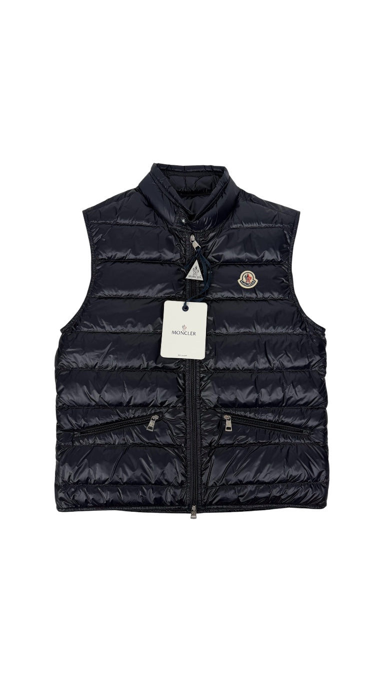Moncler Gui Vest Navy Blue (S)