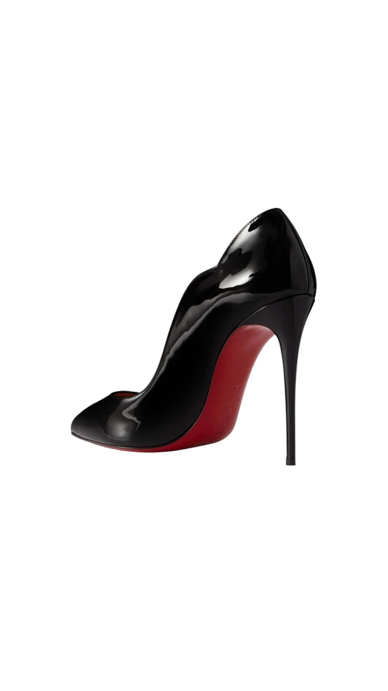 Christian Louboutin Hot Chick Leather Pumps Black