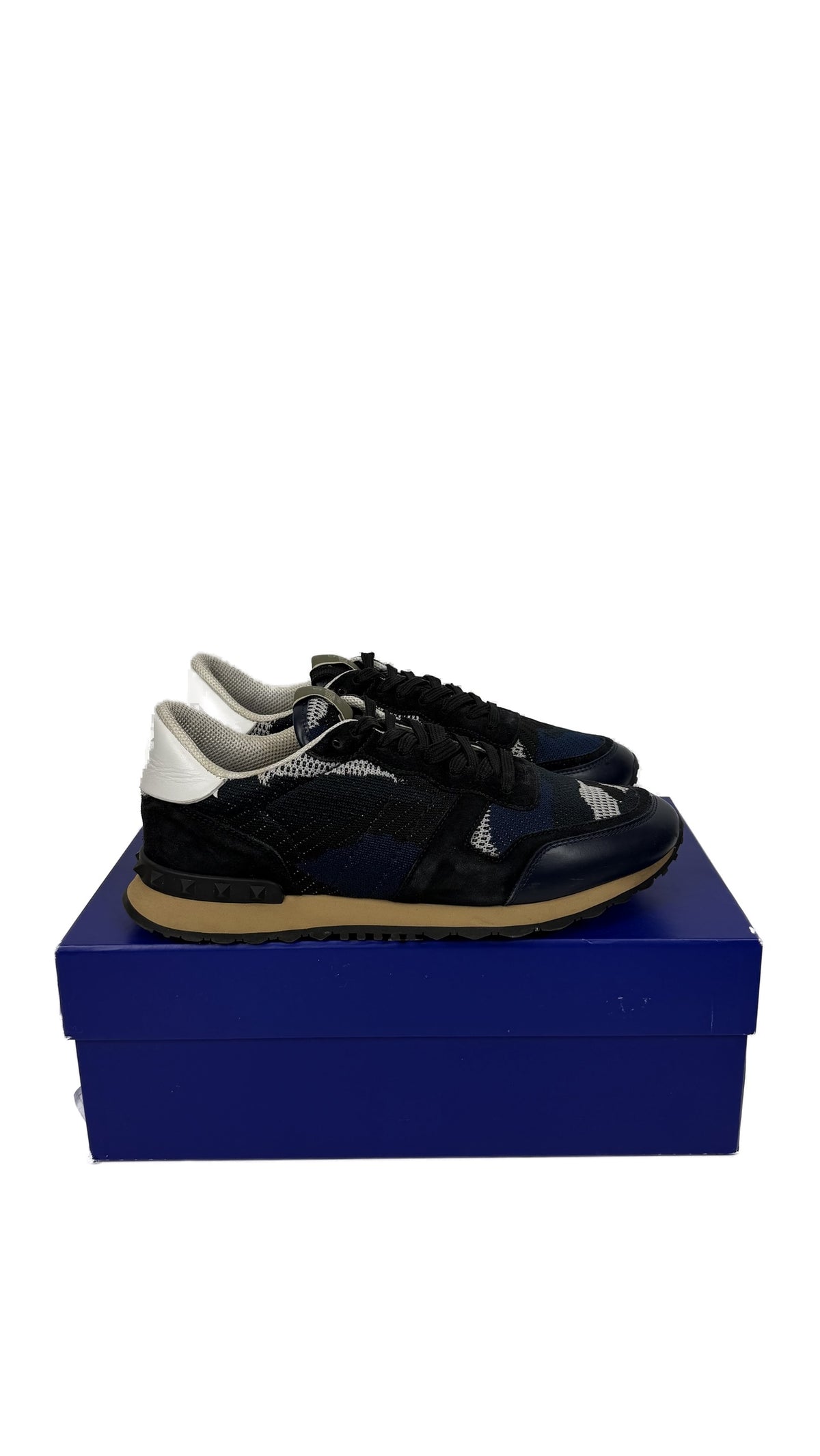 Valentino Garavani Rockrunners Navy Blue / 41