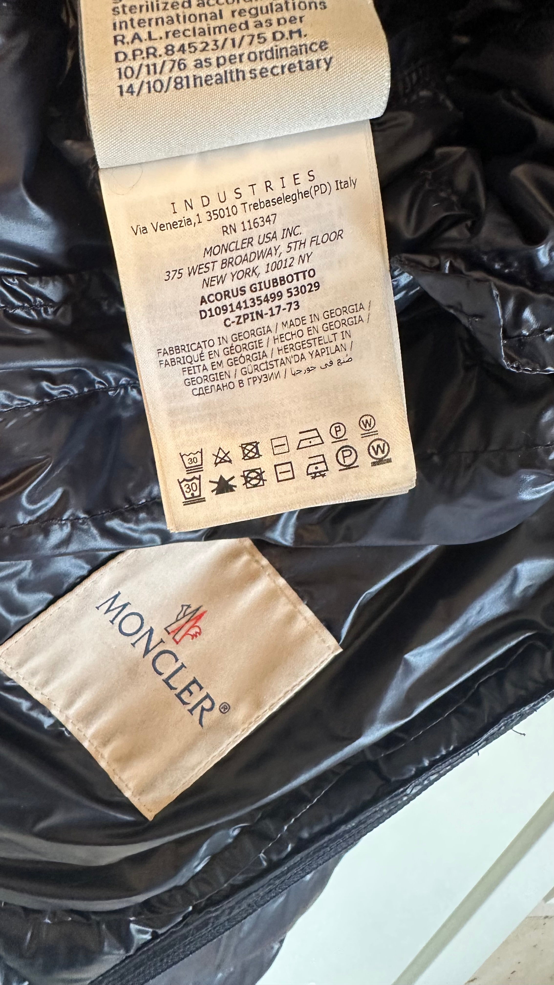 Moncler Acorus Navy Blue