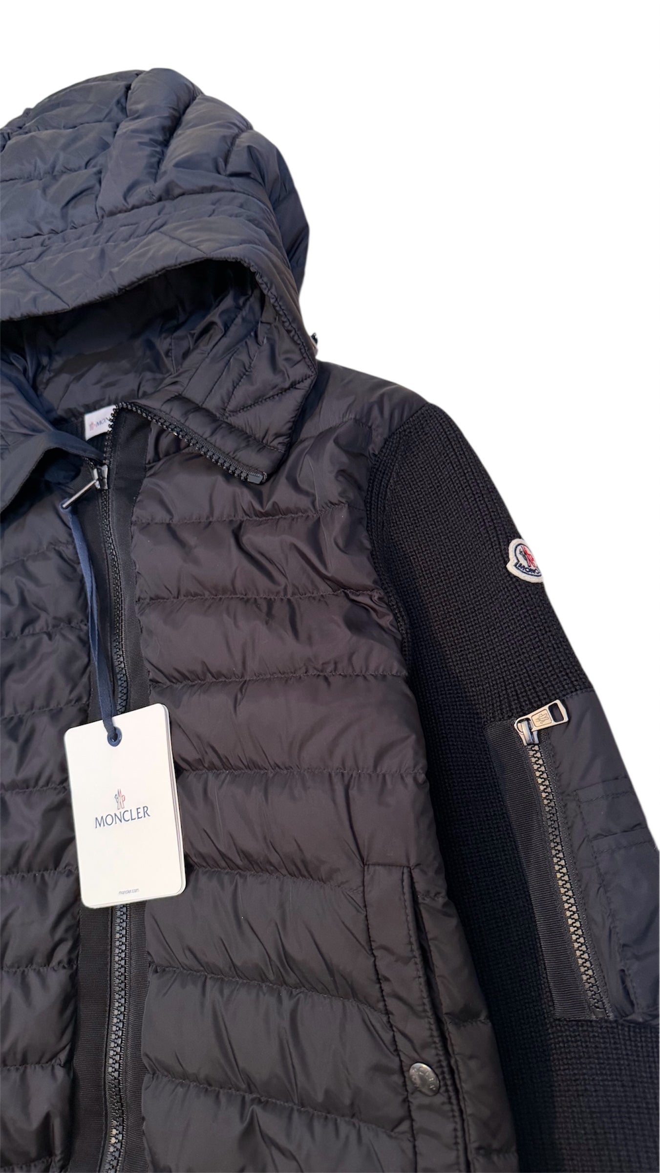 Moncler Tricot Cardigan Black