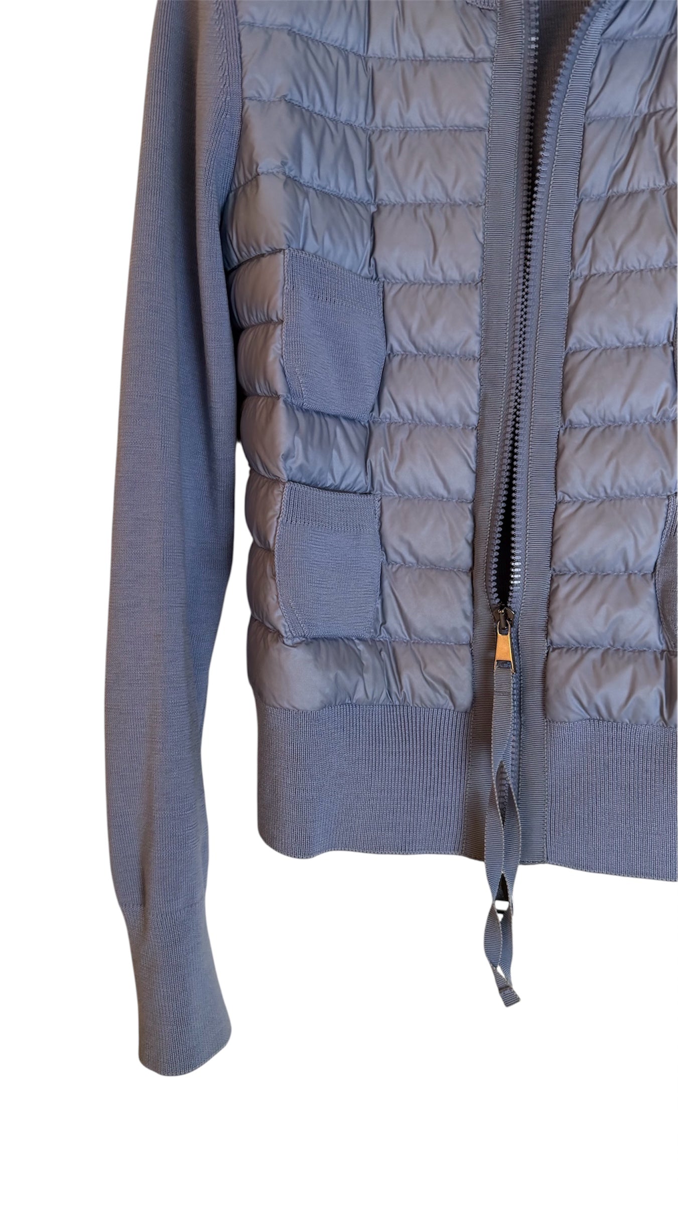 Moncler Tricot Cardigan Blue