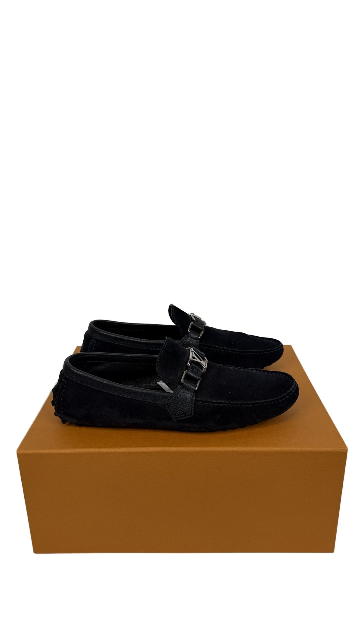 Louis Vuitton Loafers Navy Blue / 41