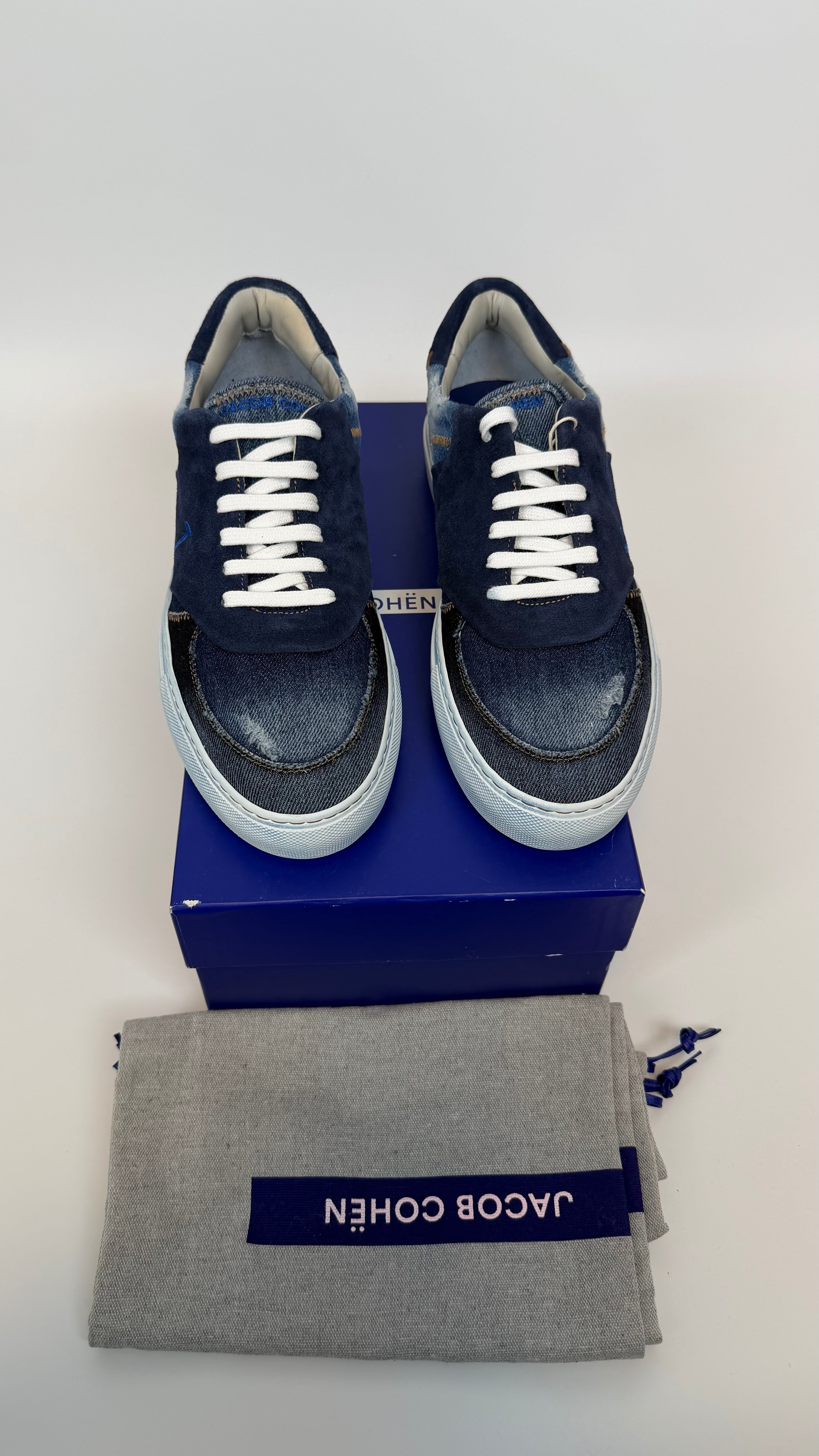 Jacob Cohën Denim Sneakers Blue (43)