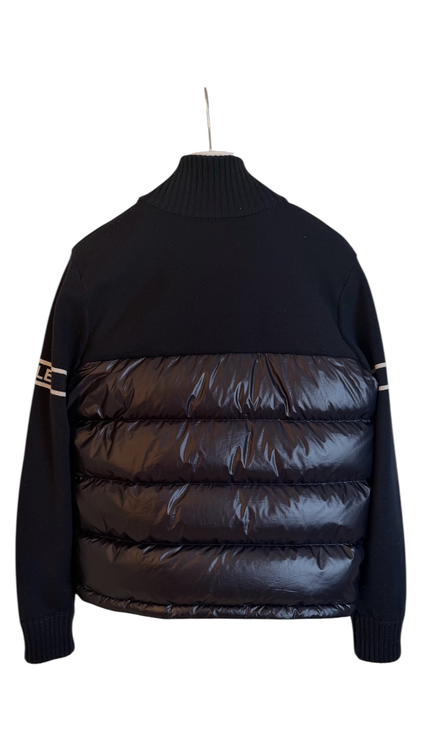 Moncler Cardigan Navy Padded