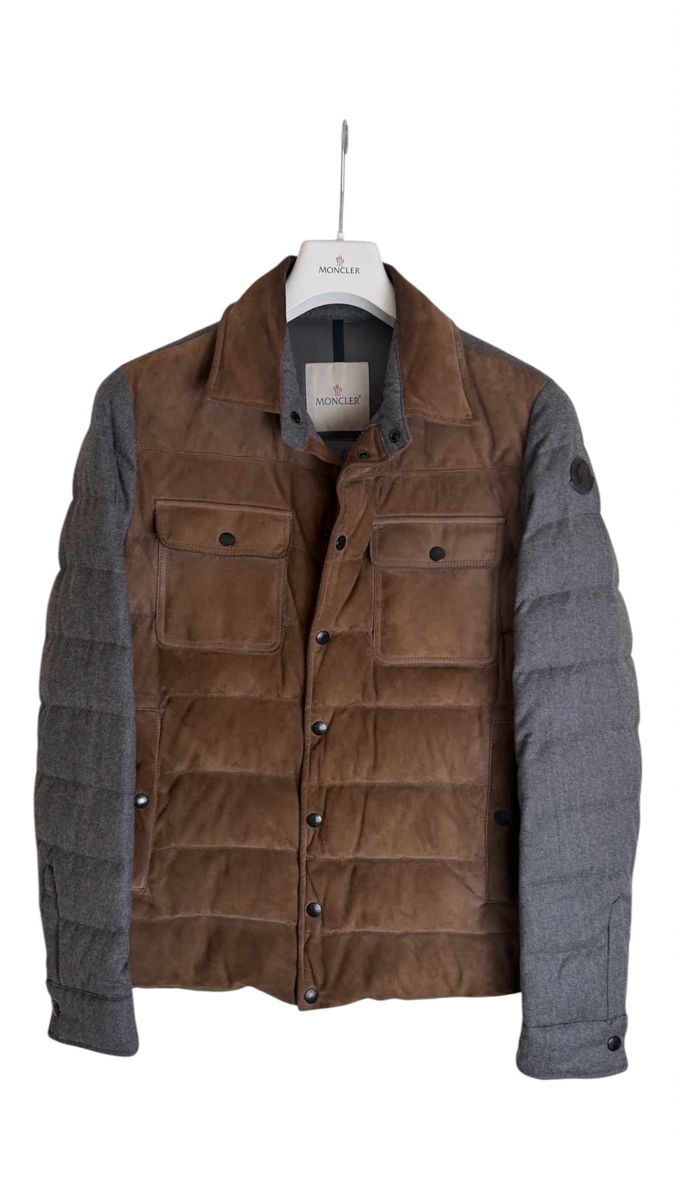 Moncler Matt Jacket Suede