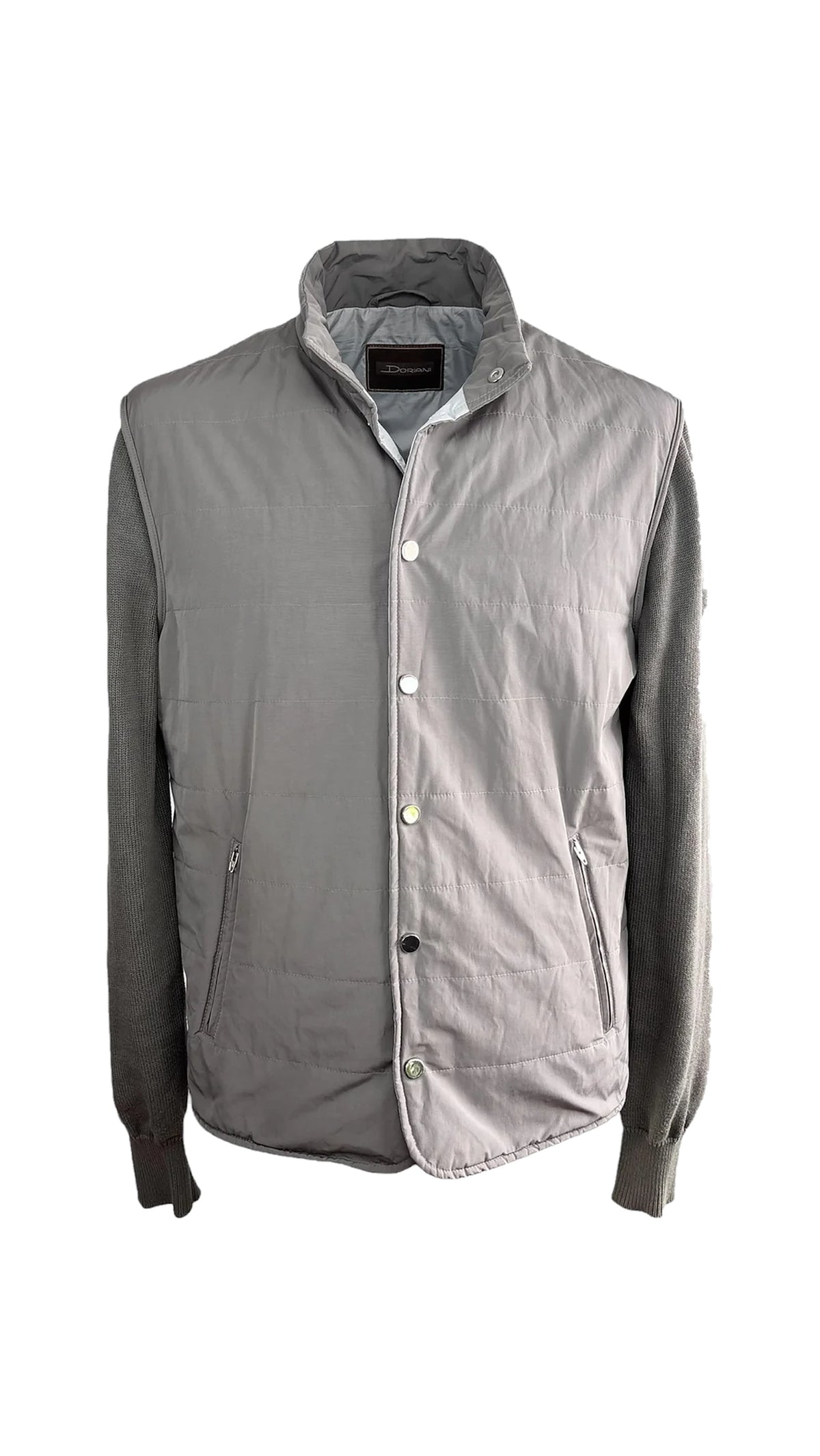 Dorian Padded Cardigan Grey / M