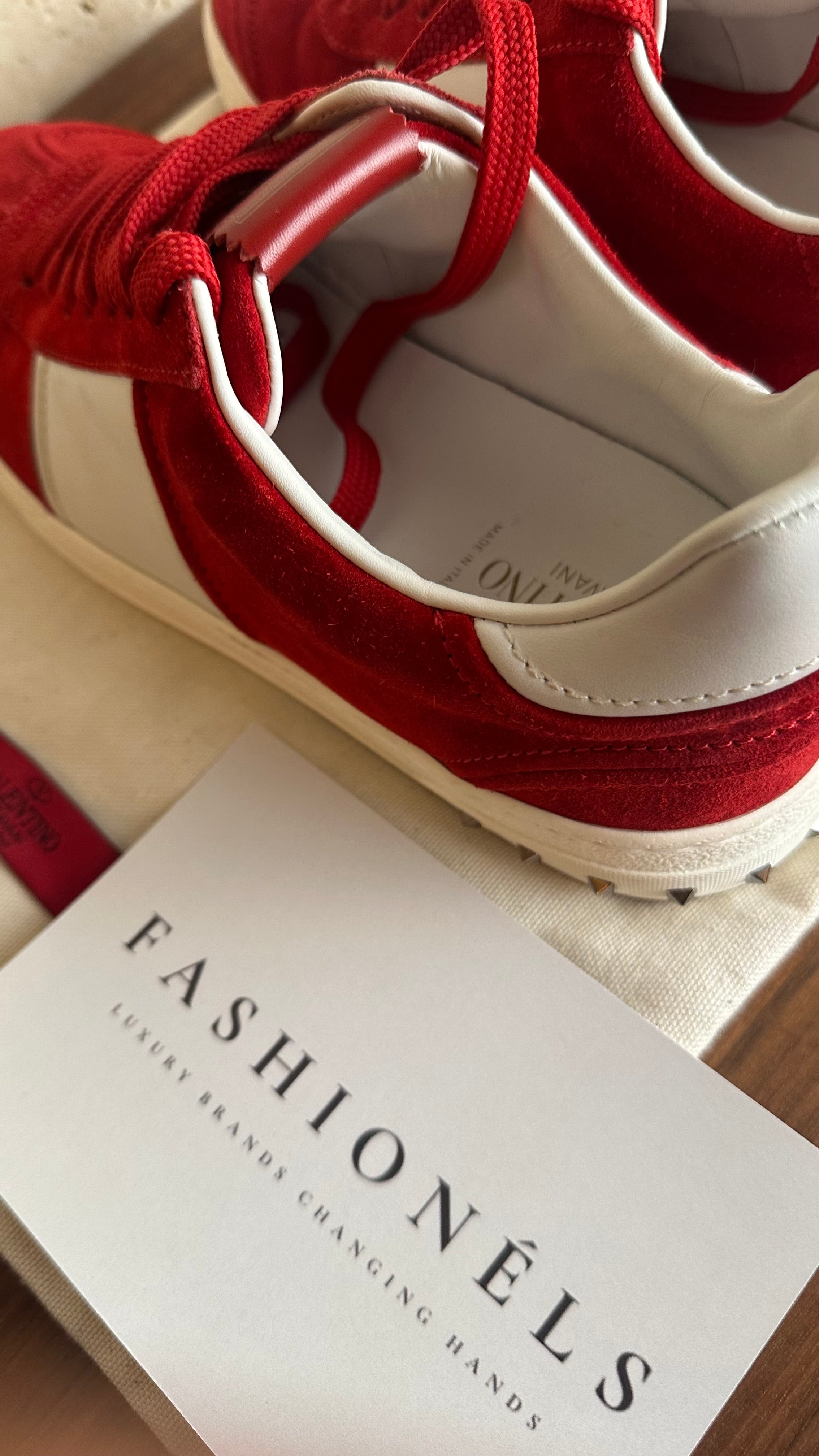 Valentino Flycrew Red