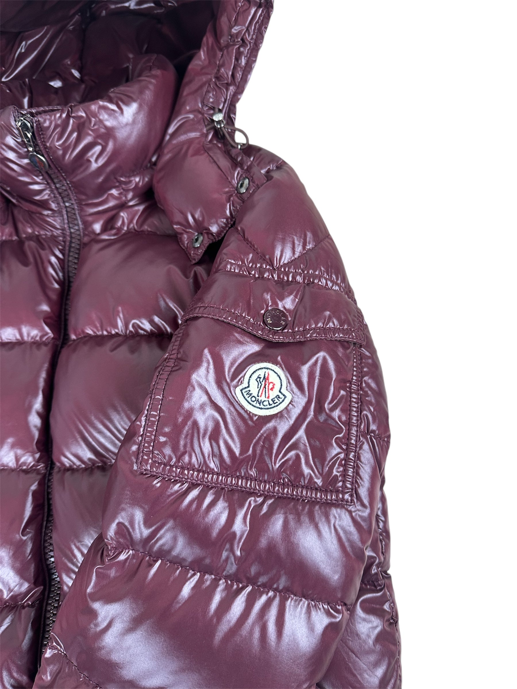 Moncler Maya Guibotto Burgundy