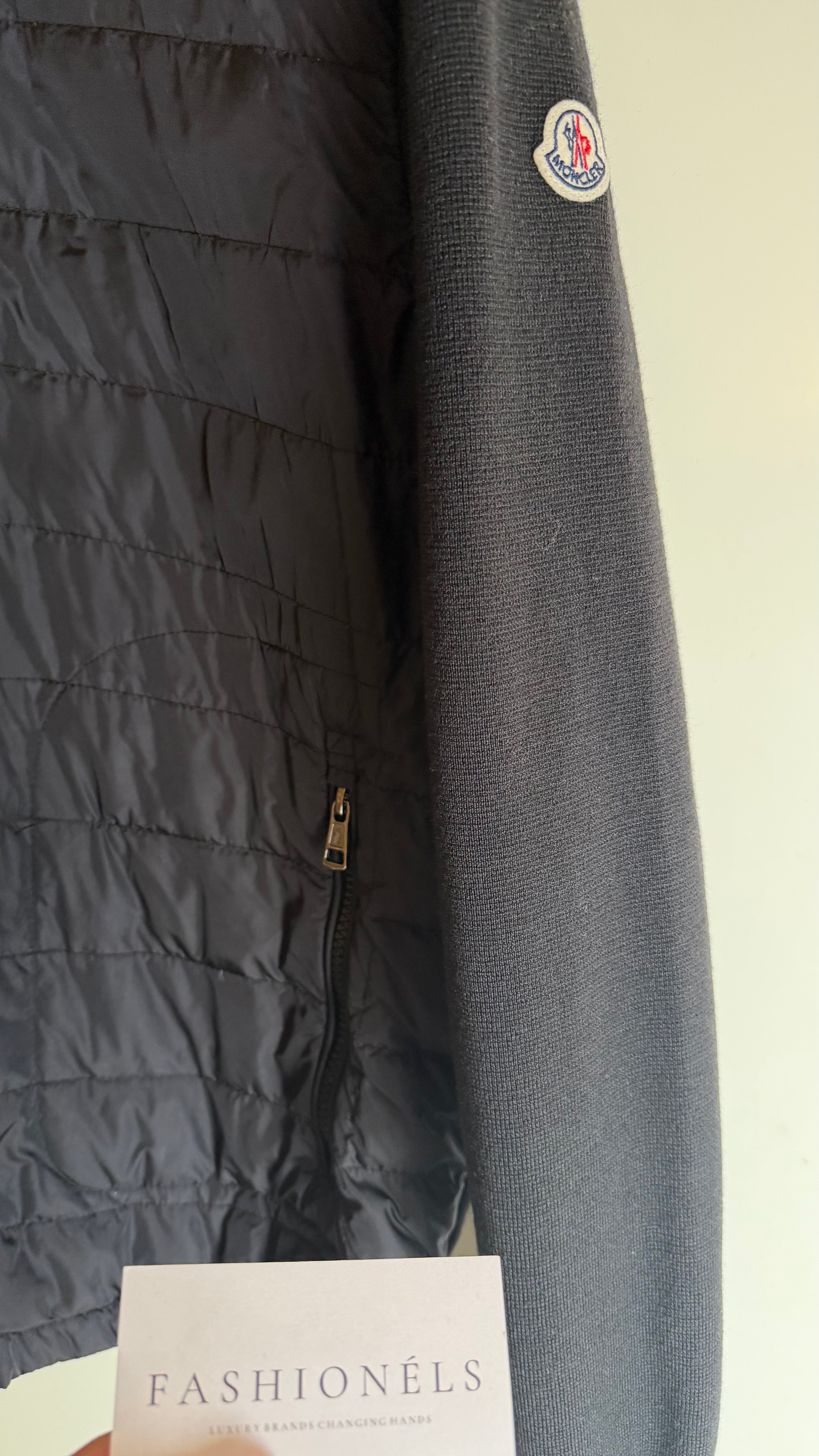 Moncler Tricot Cardigan Black