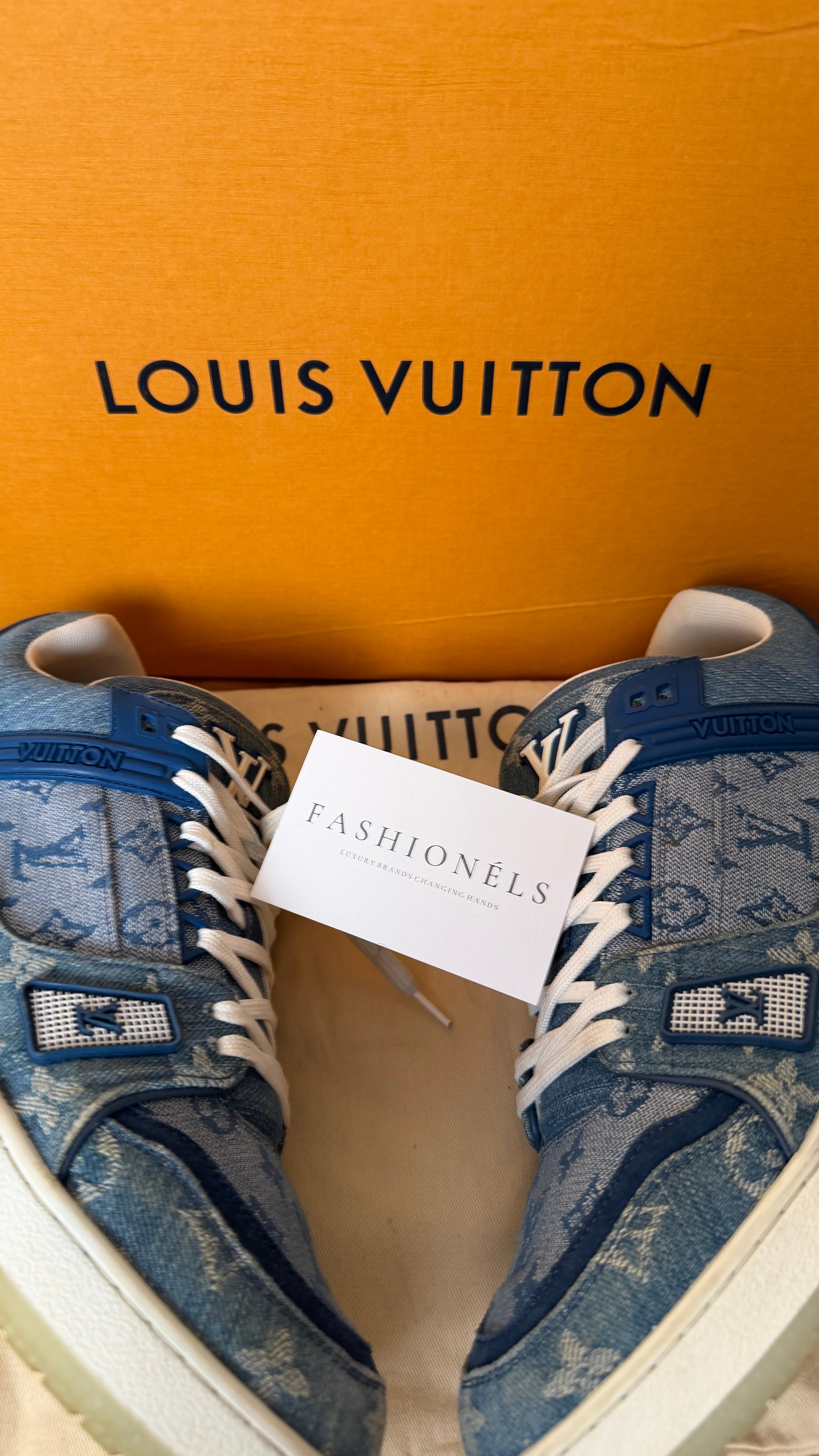 Louis Vuitton Denim Trainers