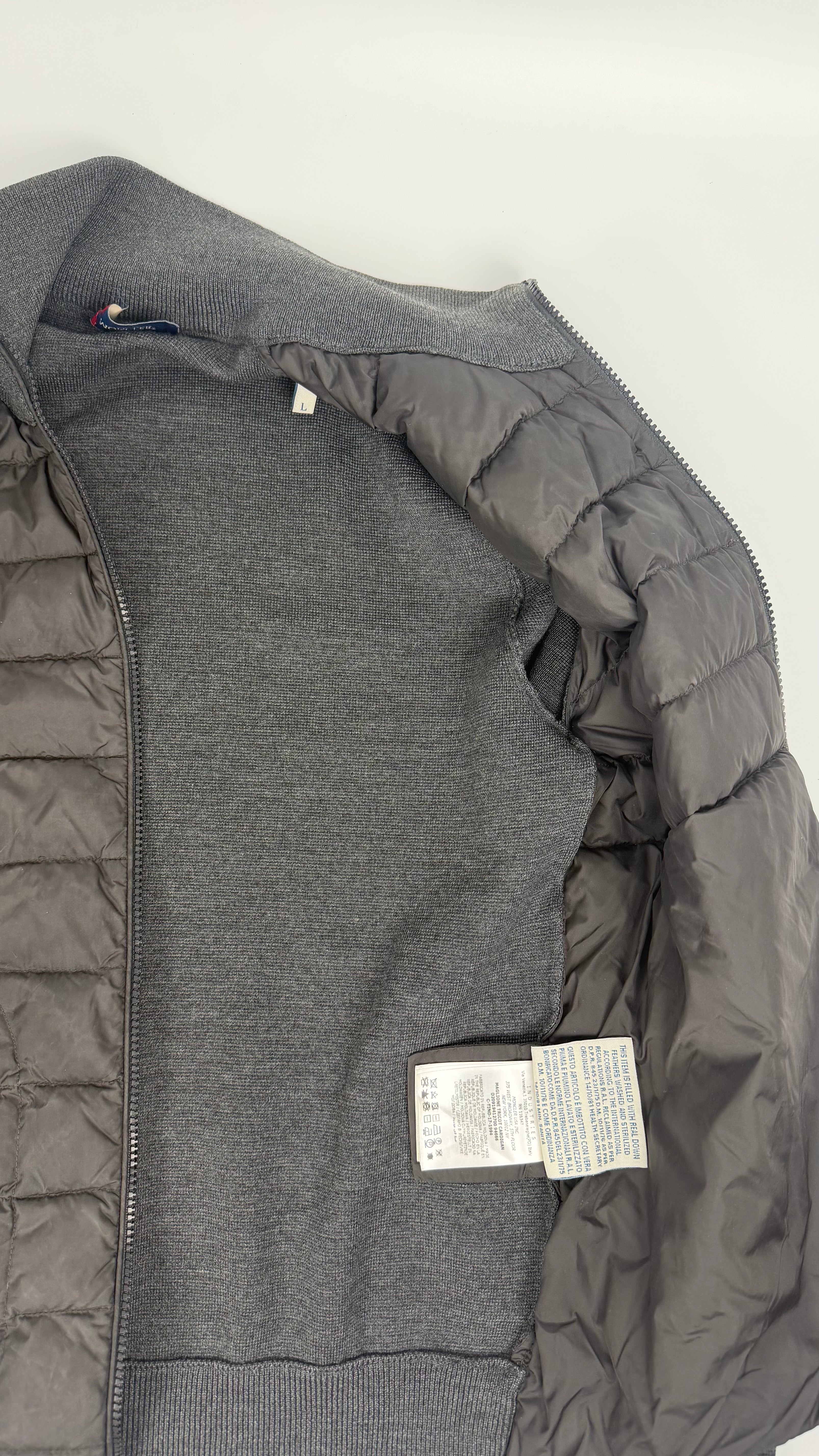 Moncler Tricot Cardigan Grey (L)