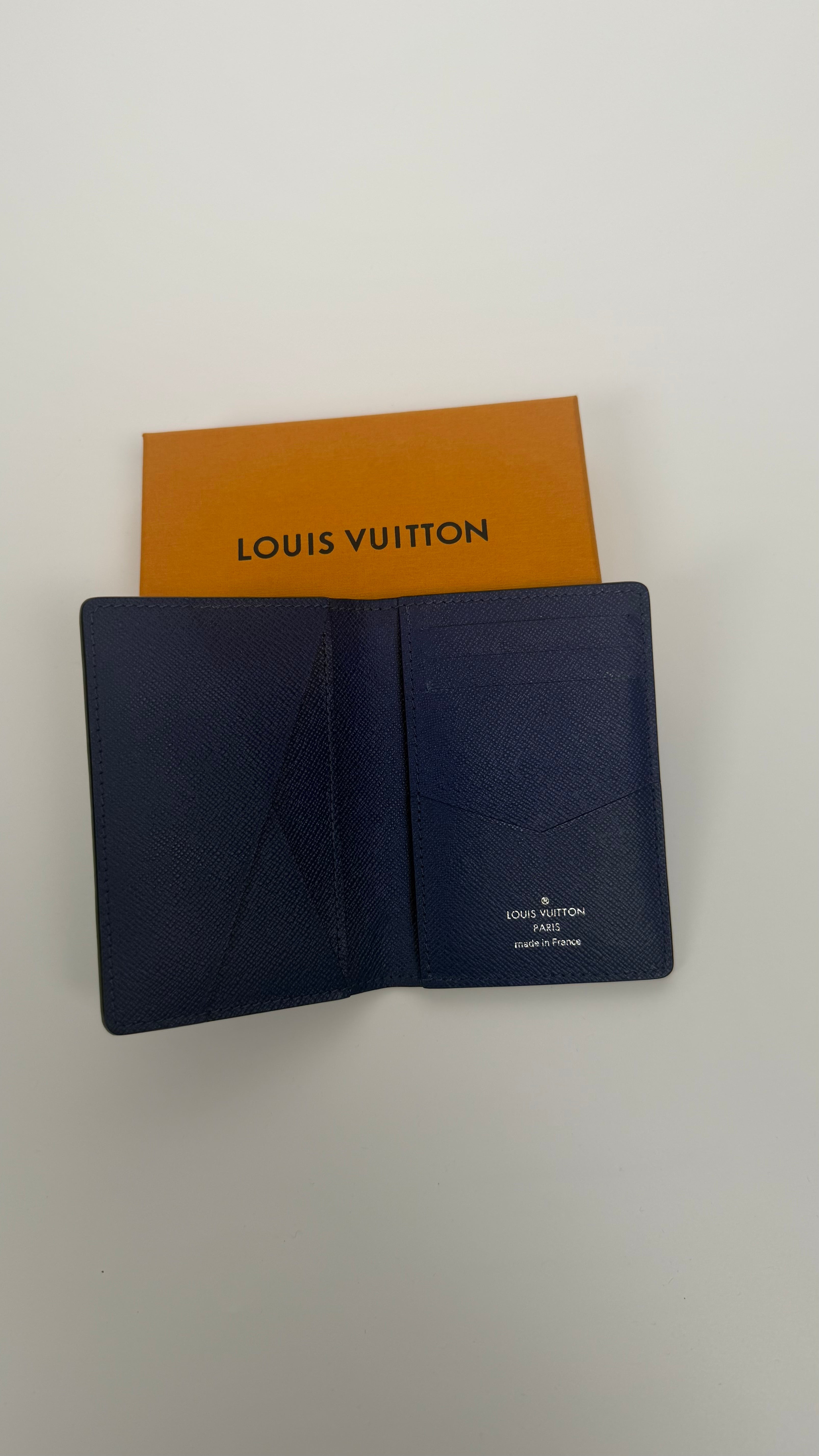 Louis Vuitton Pocket Organisatior Navy Blue