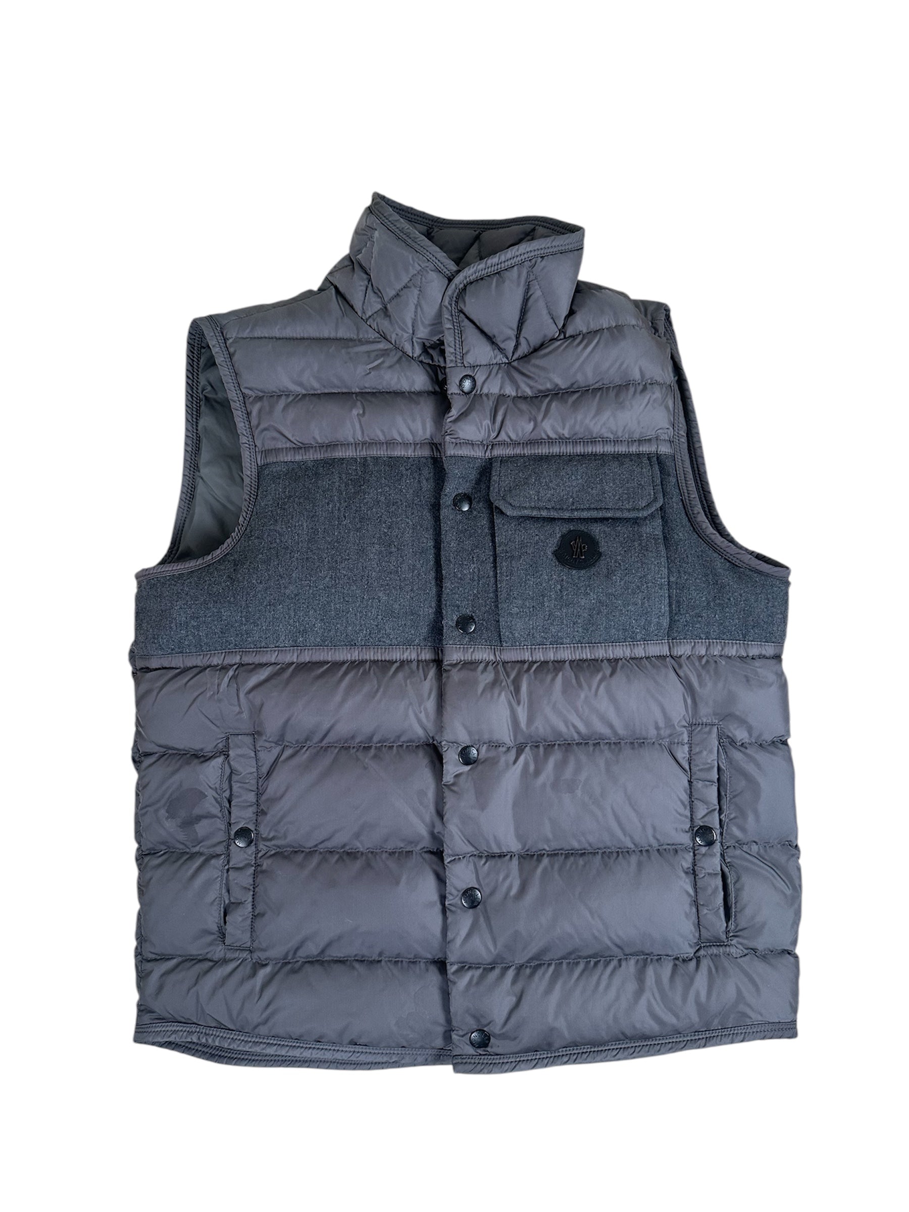 Moncler Vest Leonardo Grey