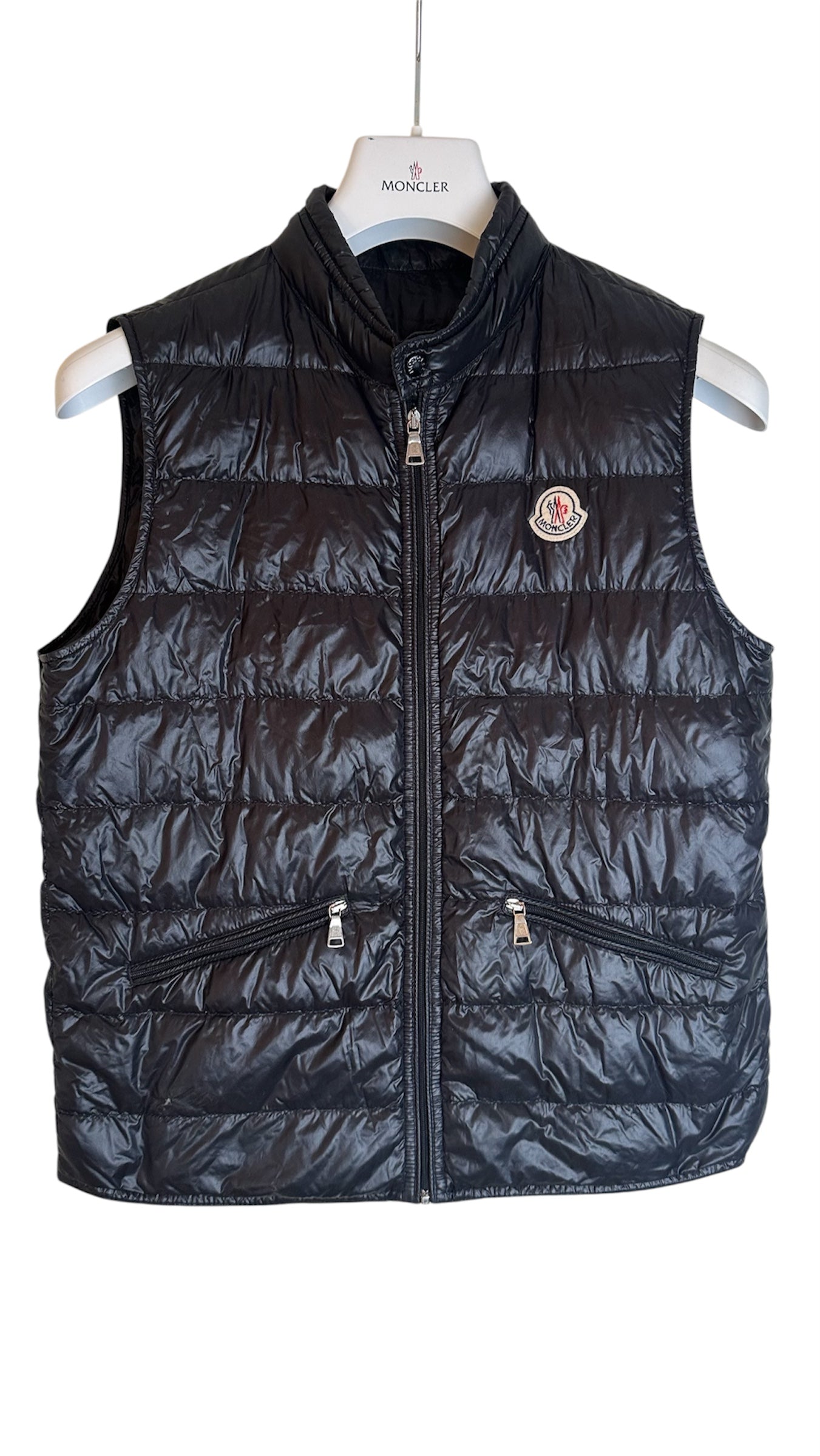 Moncler Gui down vest Navy