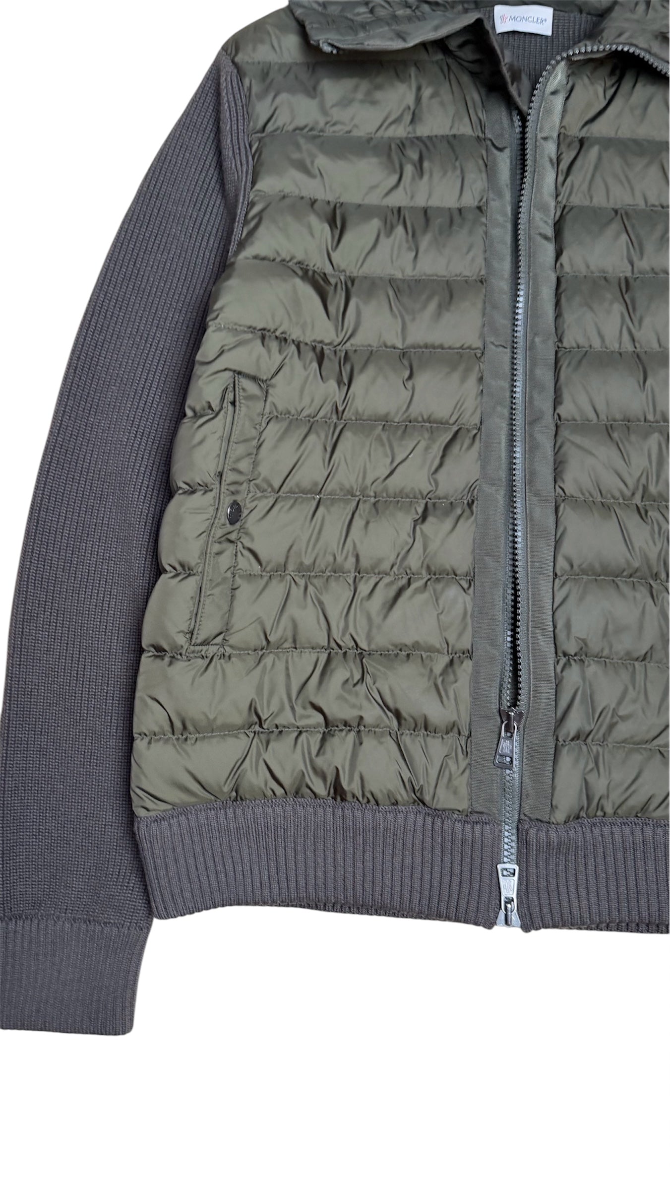 Moncler Tricot Cardigan Khaki