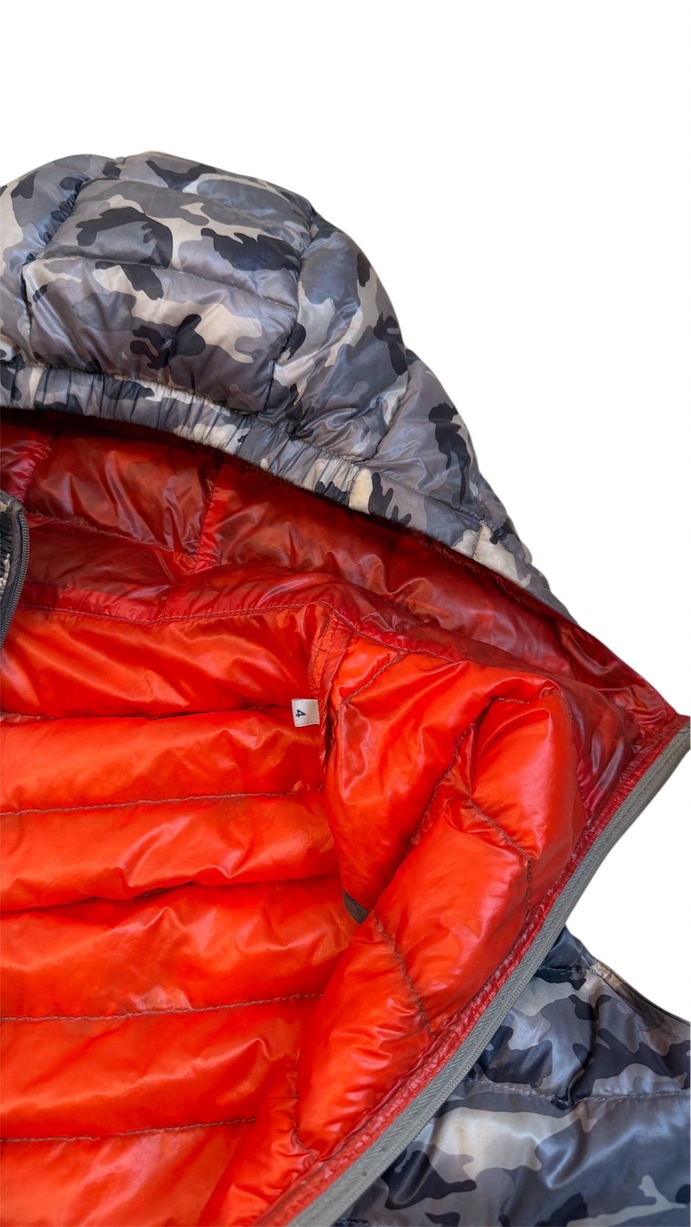Moncler Hooded Vest Camo