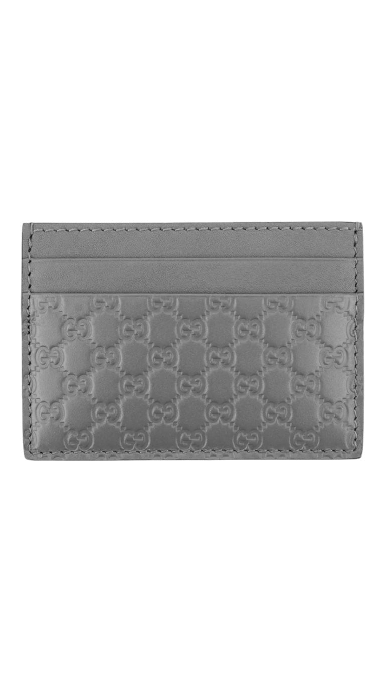 Gucci Monogram Cardhollder Grey