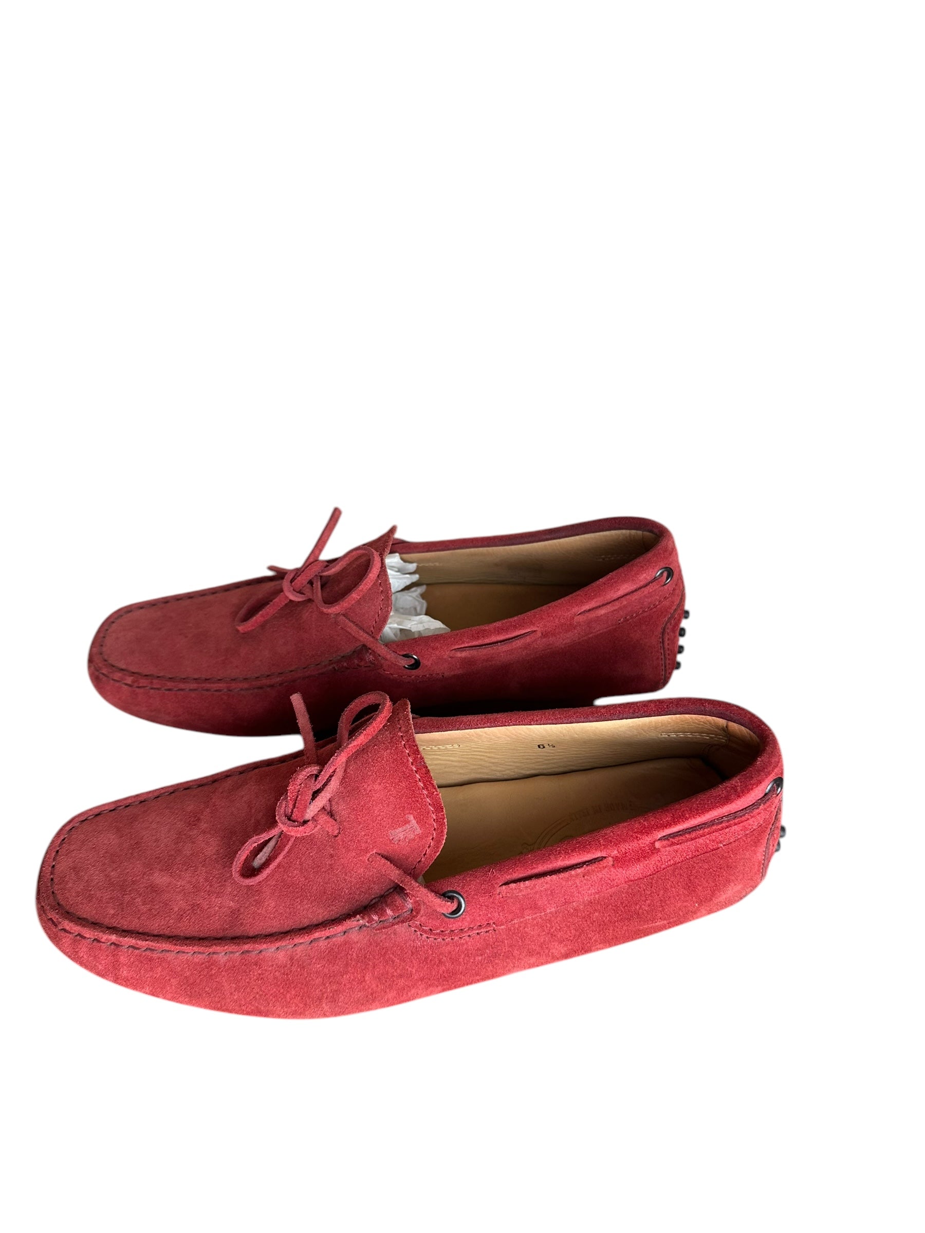 Tods Loafers Red