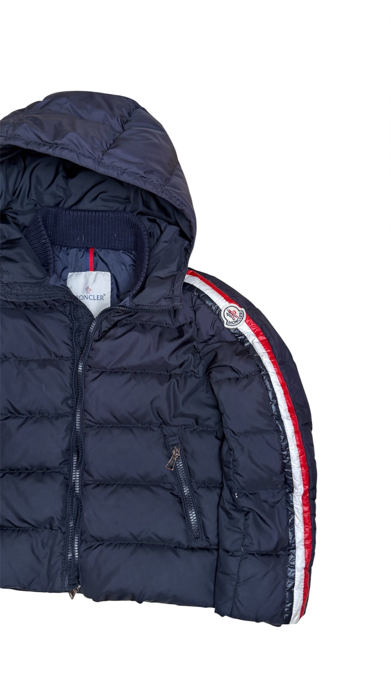 Moncler Kids Jacket Navy Blue