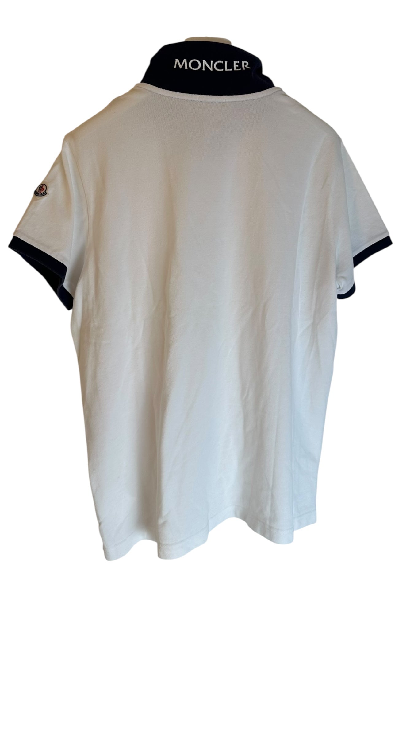 Moncler pike White & blue