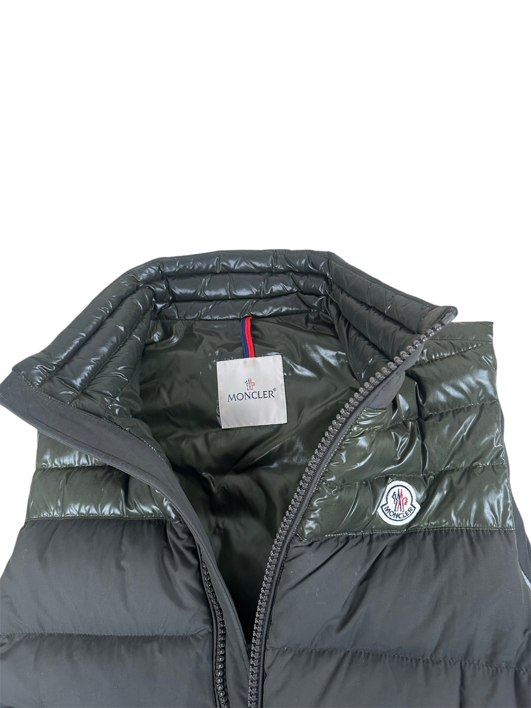 Moncler Deneb Vest Khaki Green