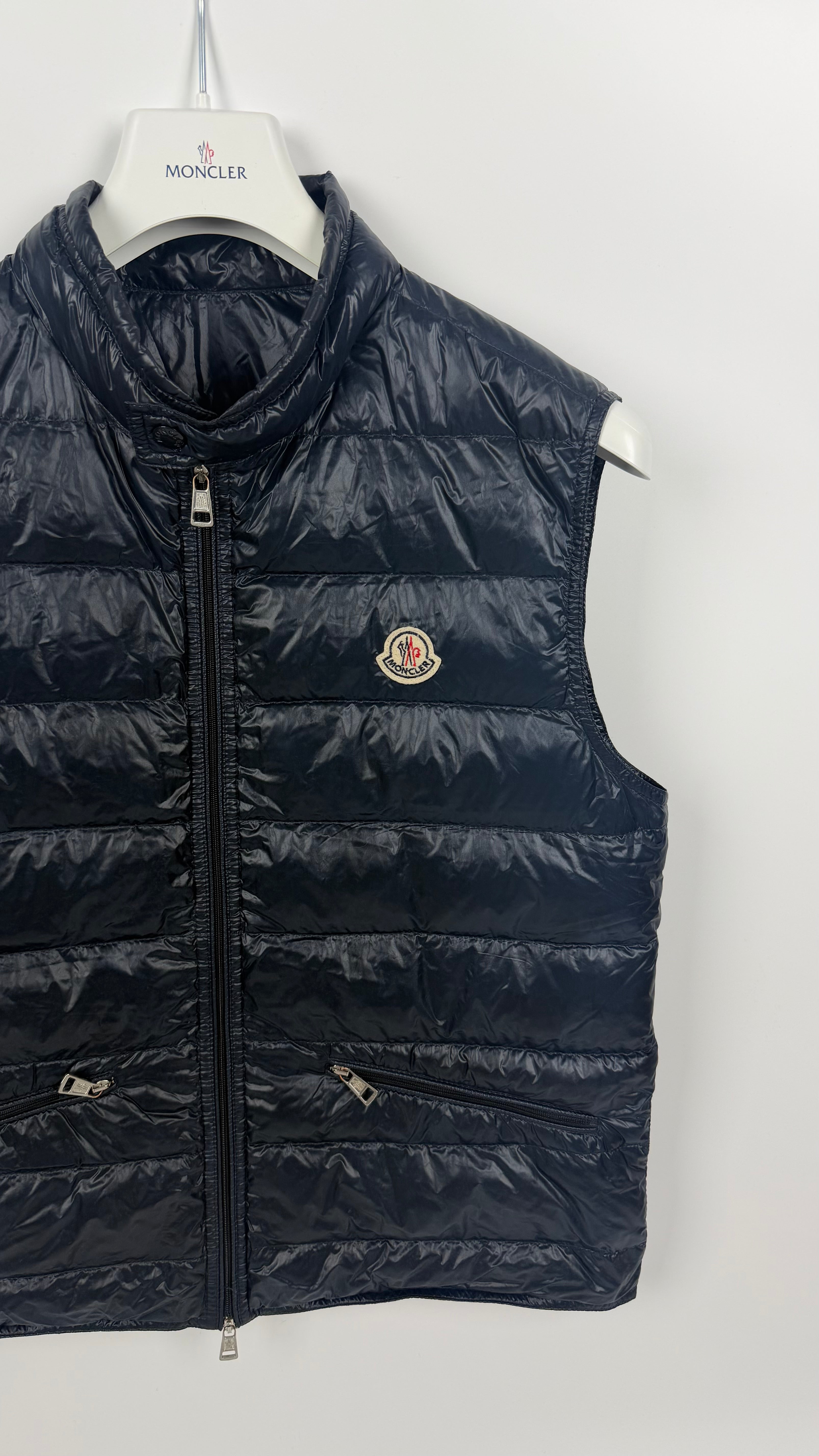 Moncler Gui Vest Navy Blue (3)