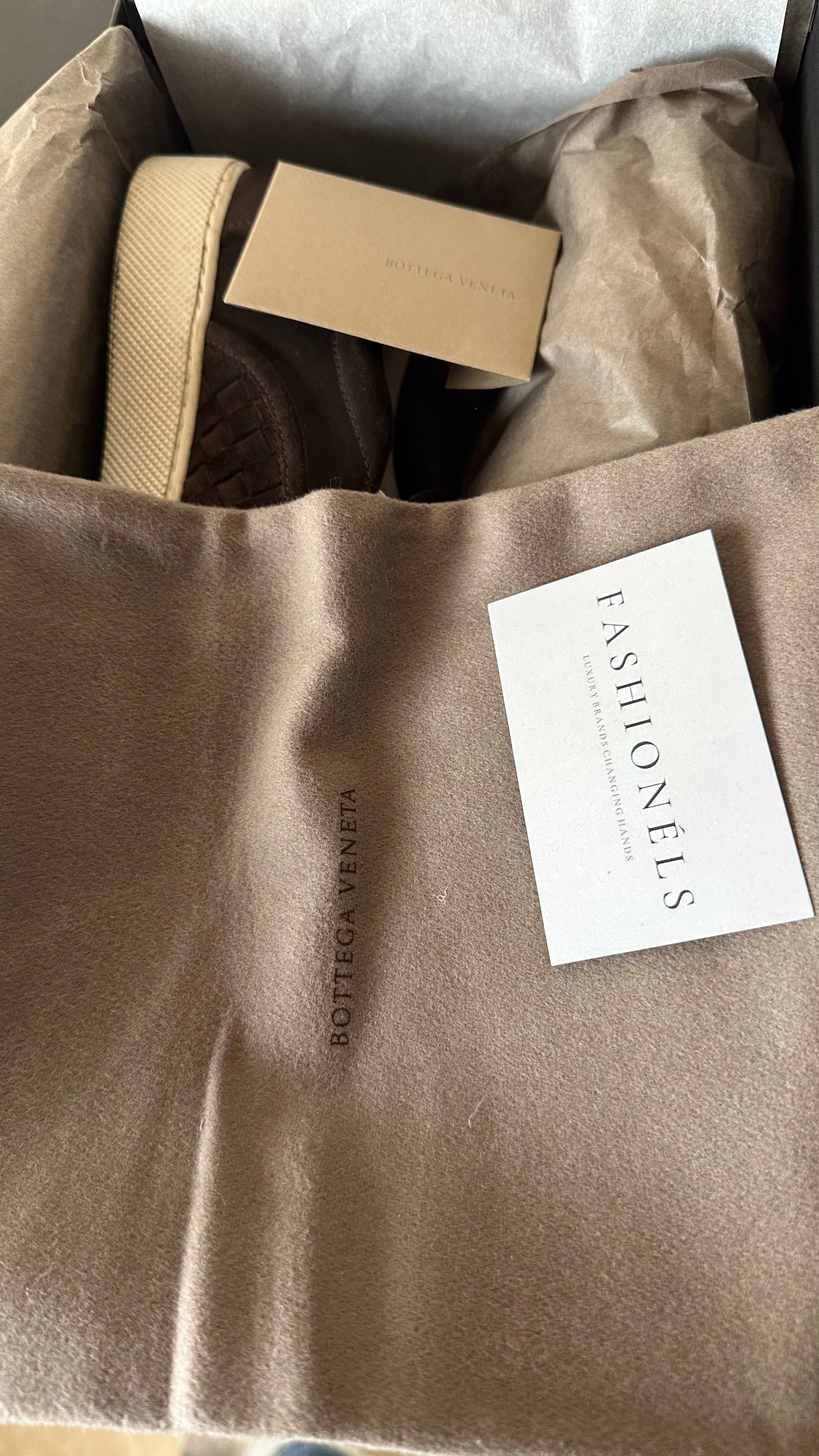 Bottega Venetta Mocka Slip ons