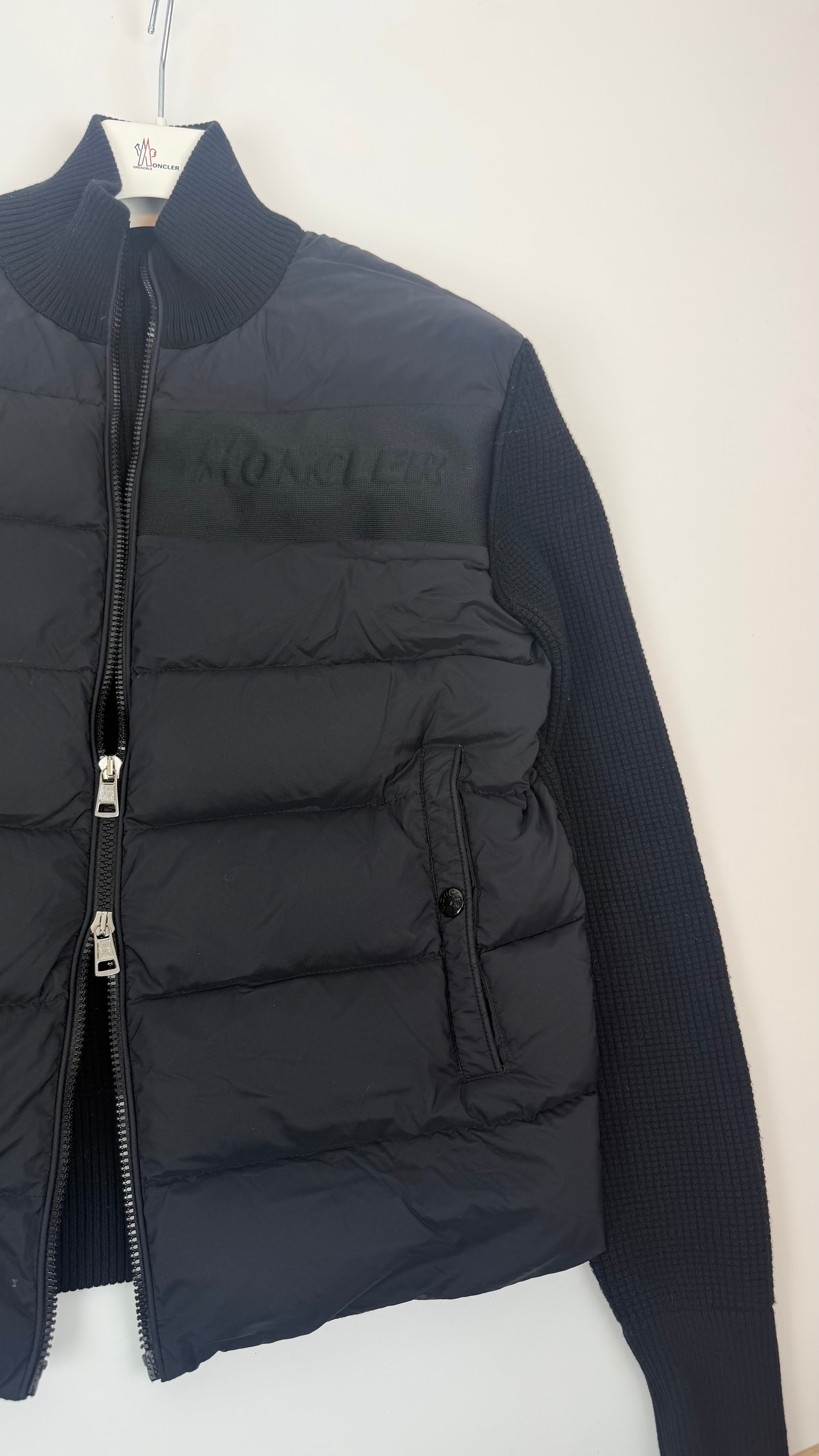 Moncler Cardigan Tricot Black (M.L)