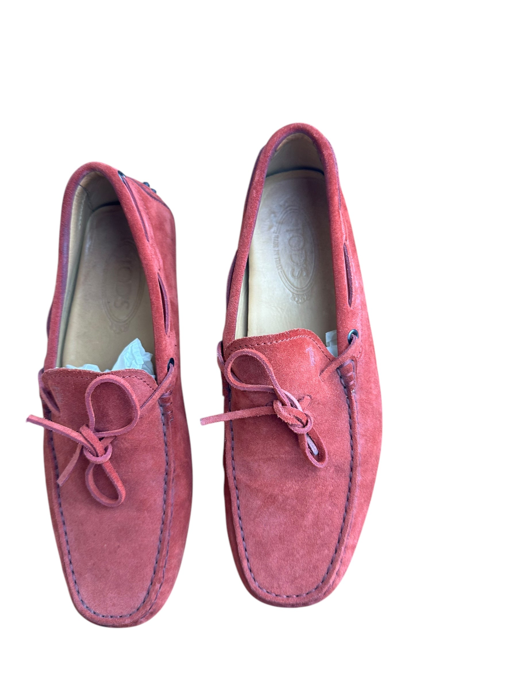 Tods Loafers Red