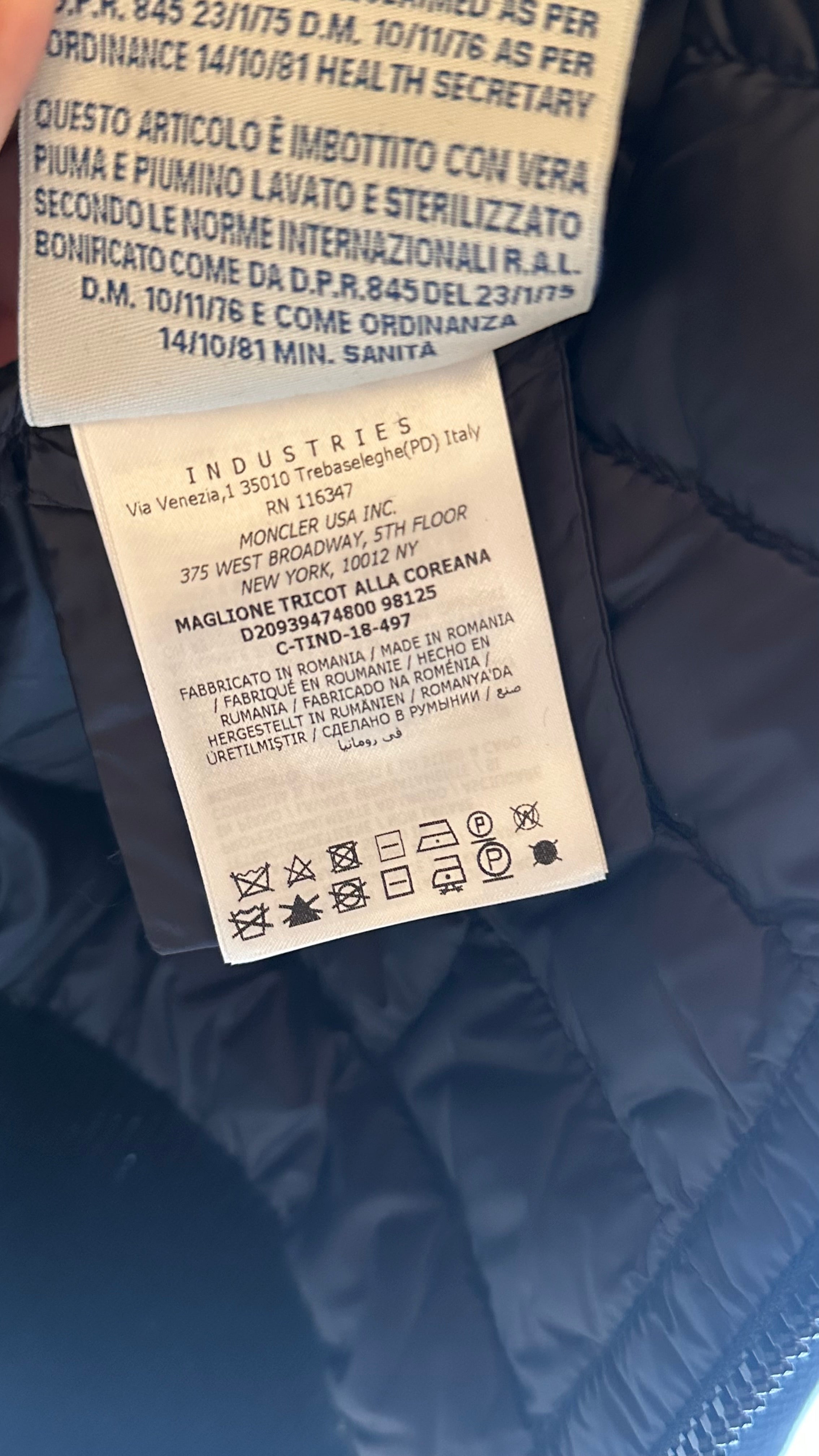 Moncler Tricot Cardigan Black