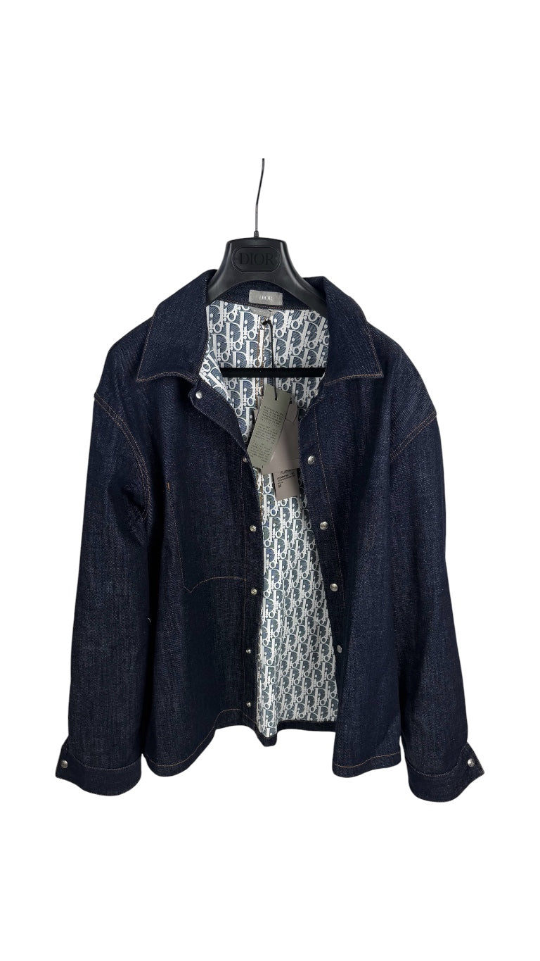 Dior Monogram Jeans Jacket (50)