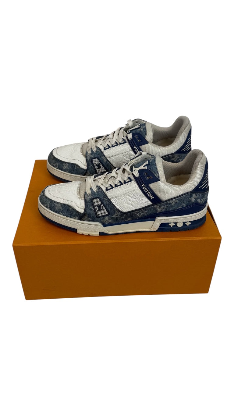 Louis Vuitton Denim Trainers (43)