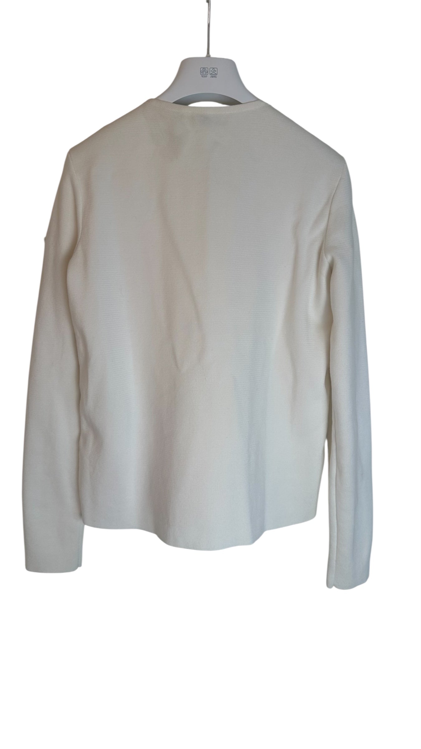 Moncler Tricot Cardigan White