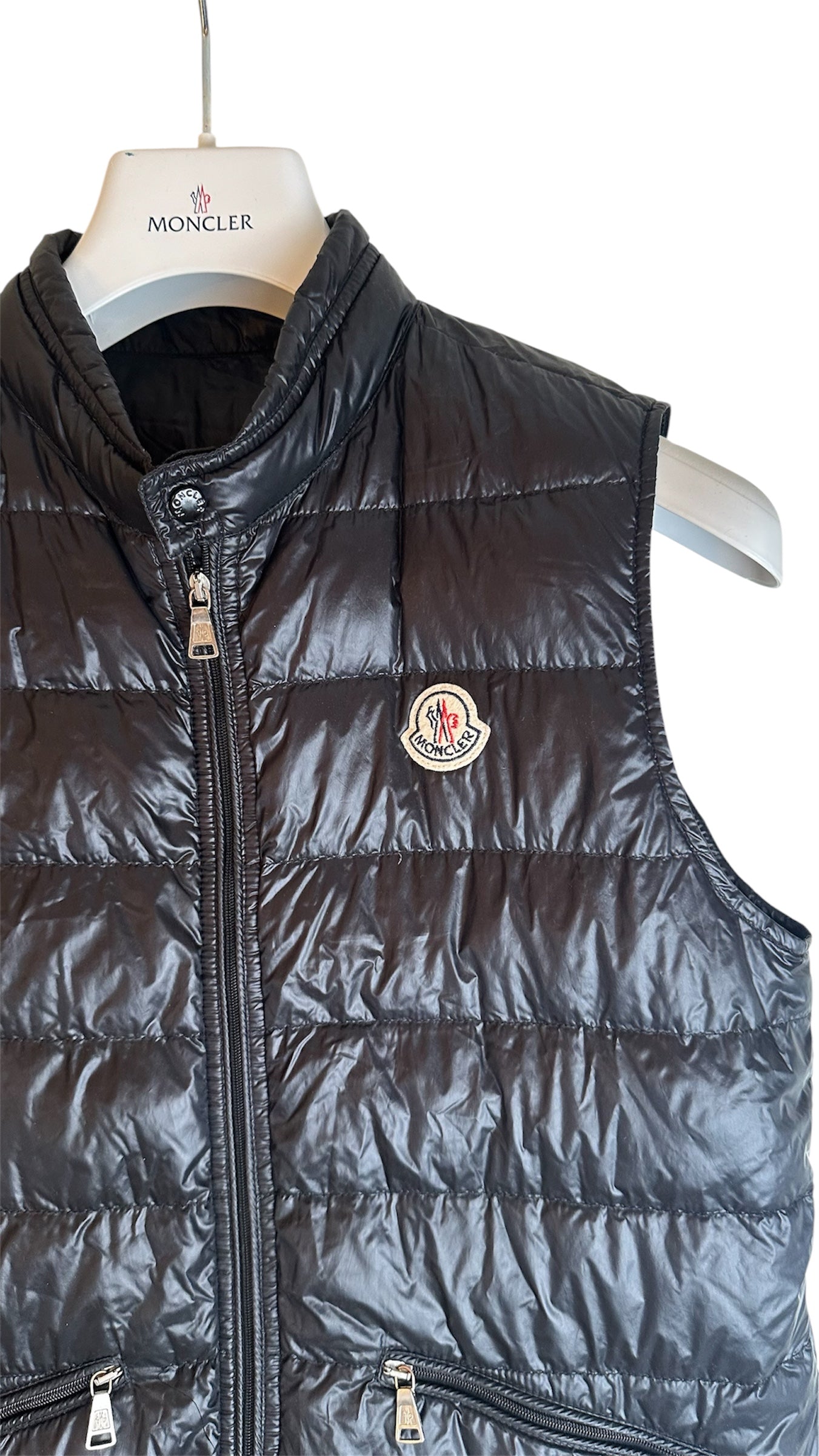 Moncler Gui down vest Navy
