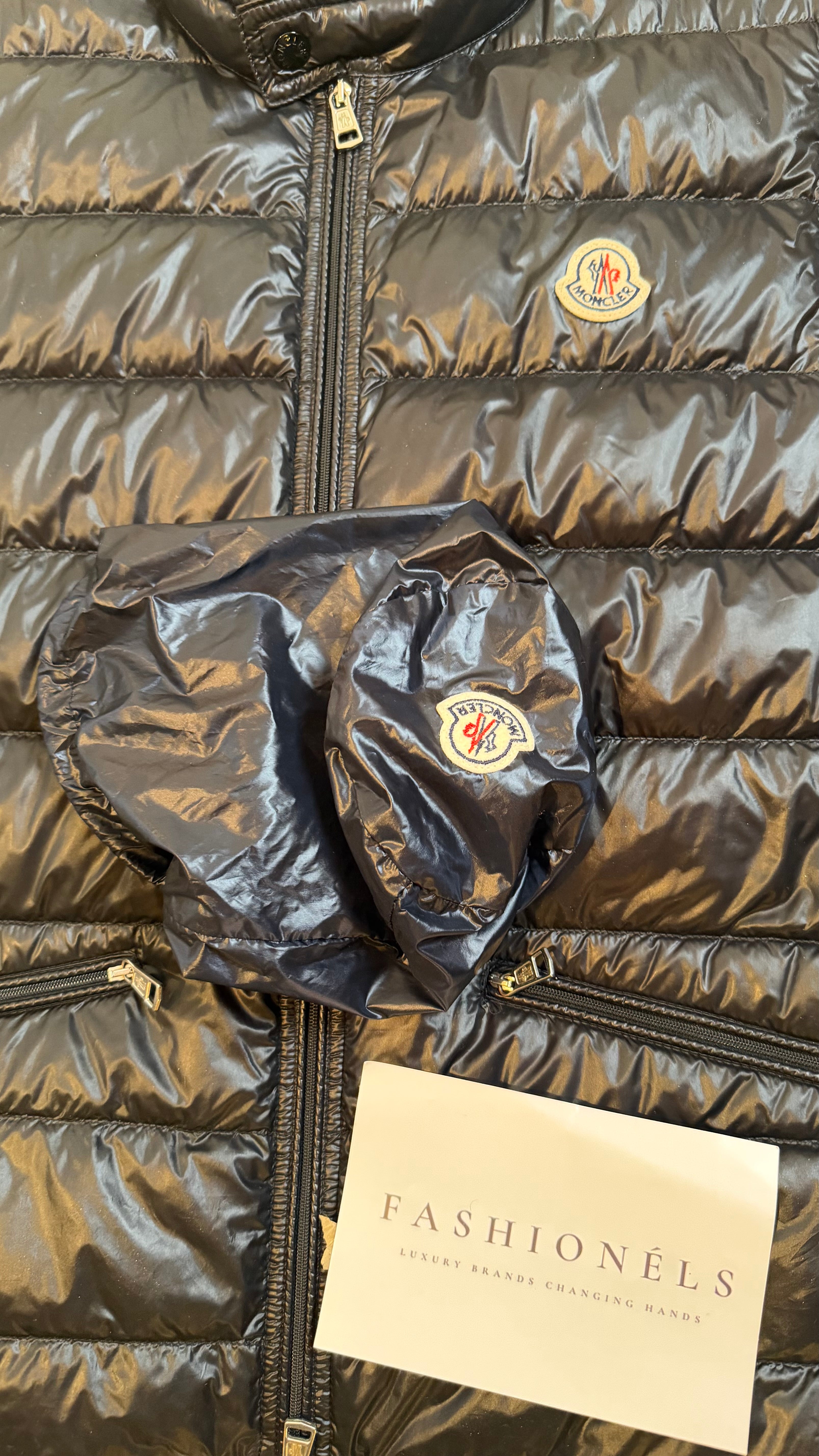 Moncler Gui Vest Black