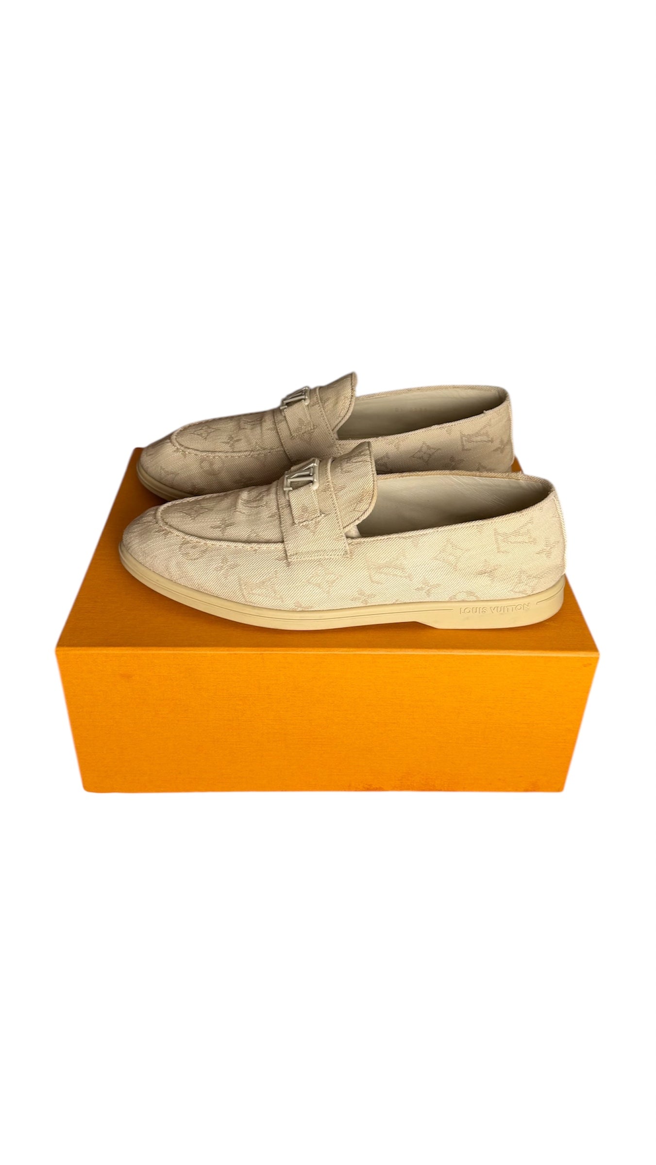Louis Vuitton Denim Loafers