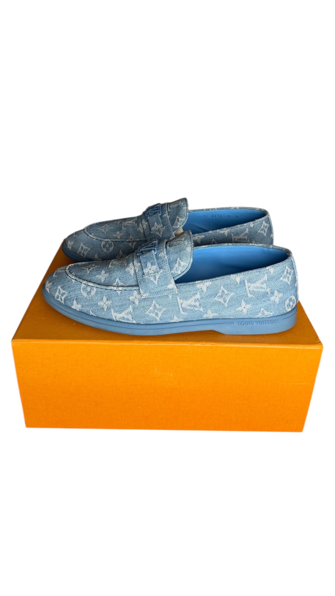 Louis Vuitton Loafers Denim