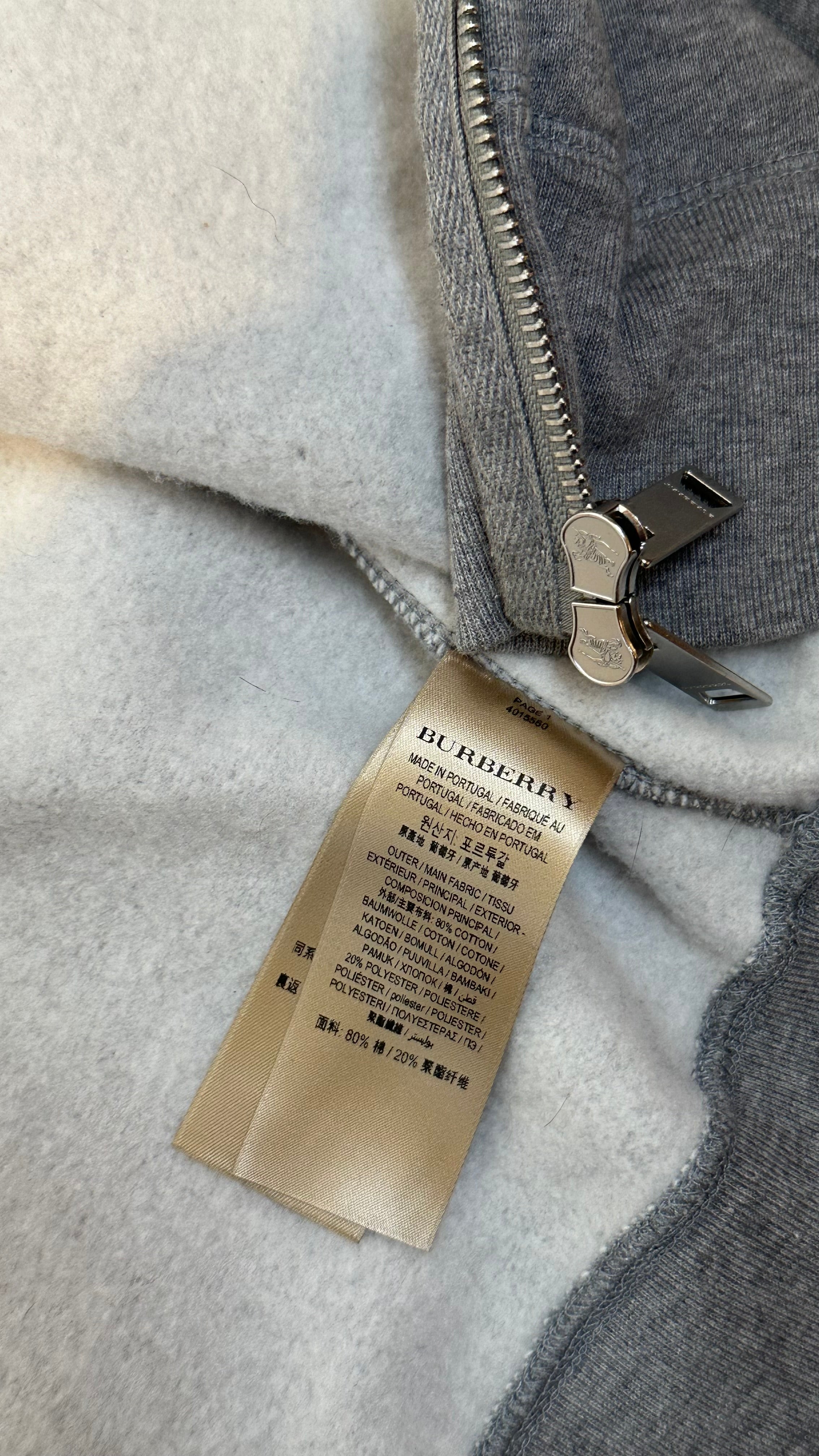 Burberry Hoodie Grey