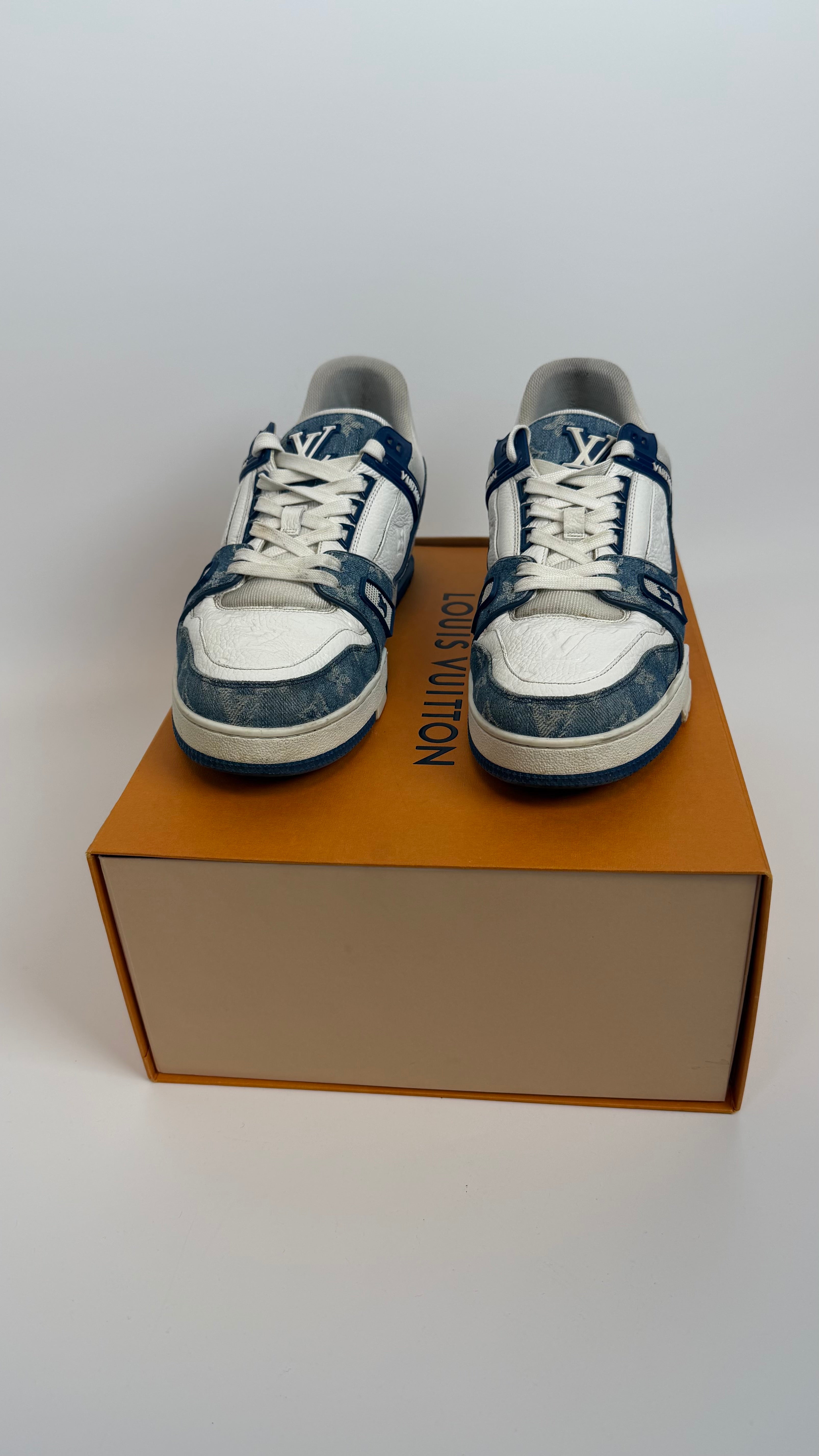 Louis Vuitton Denim Trainers (43)