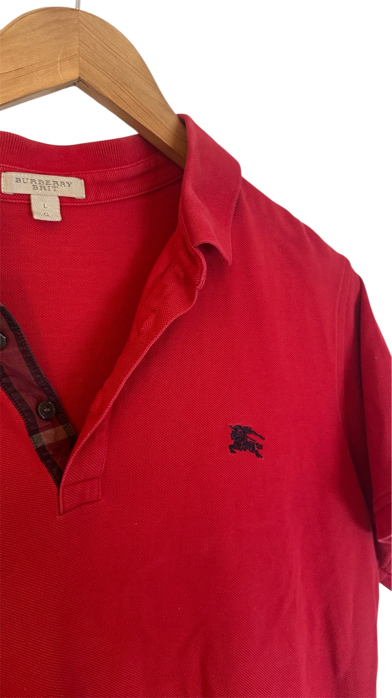 Burberry Polo Red