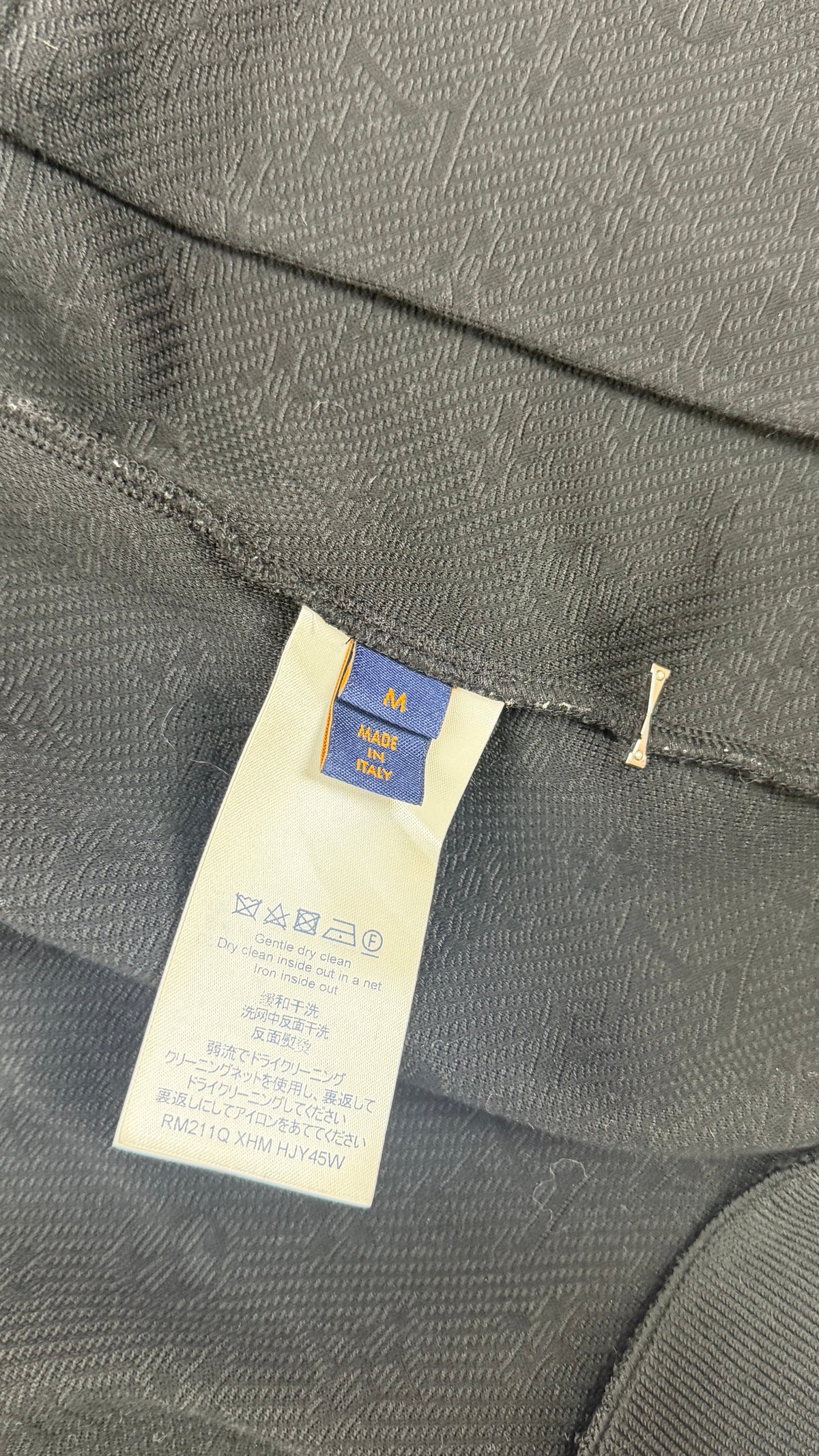 Louis Vuitton Monogram Track Top Noir / M