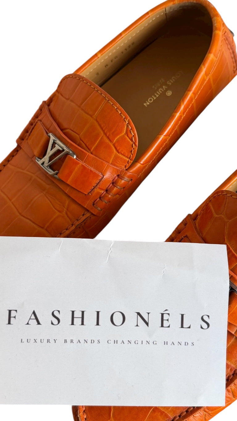 Louis Vuitton Loafers Orange