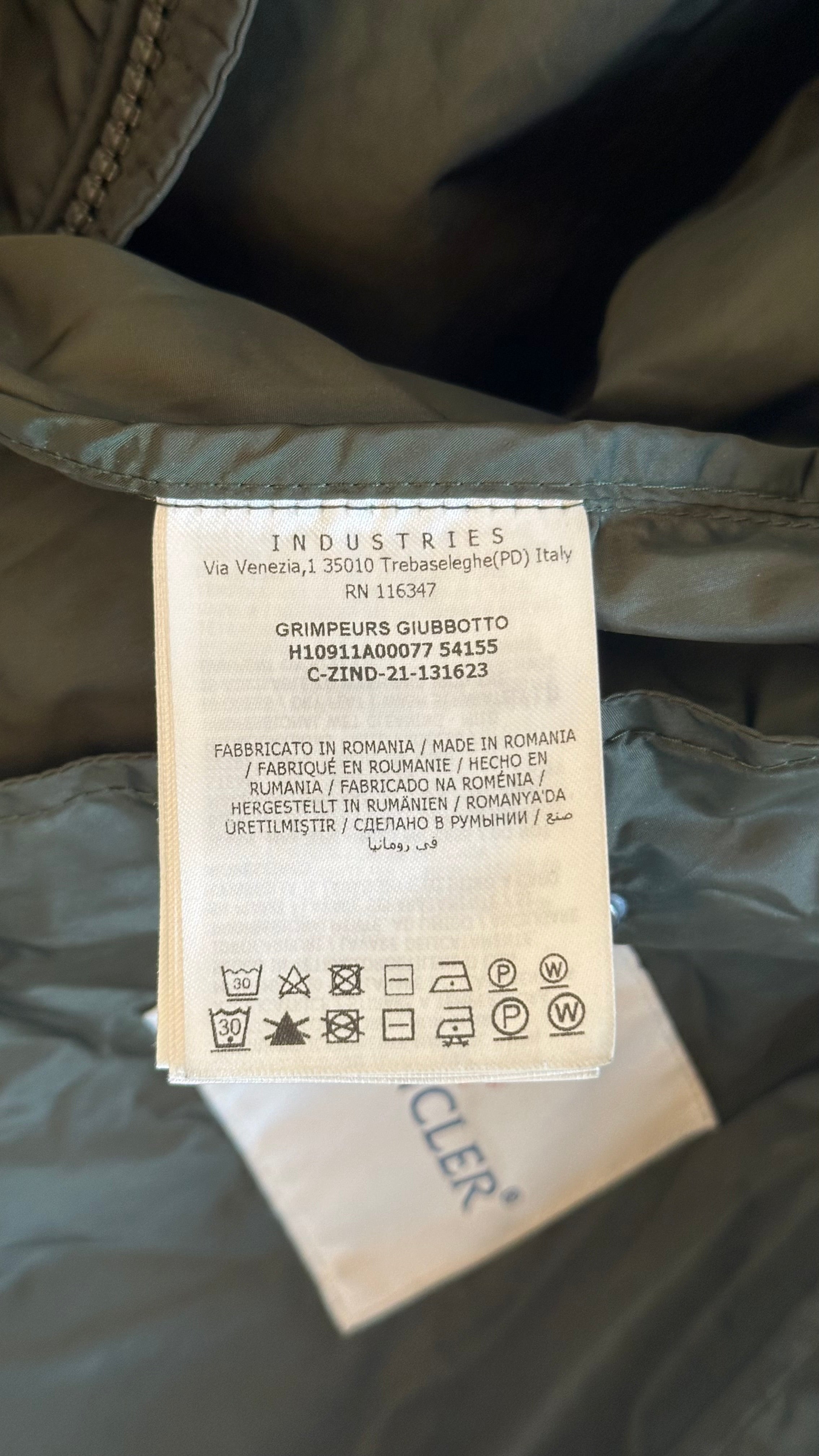 Moncler Grimperius Khaki