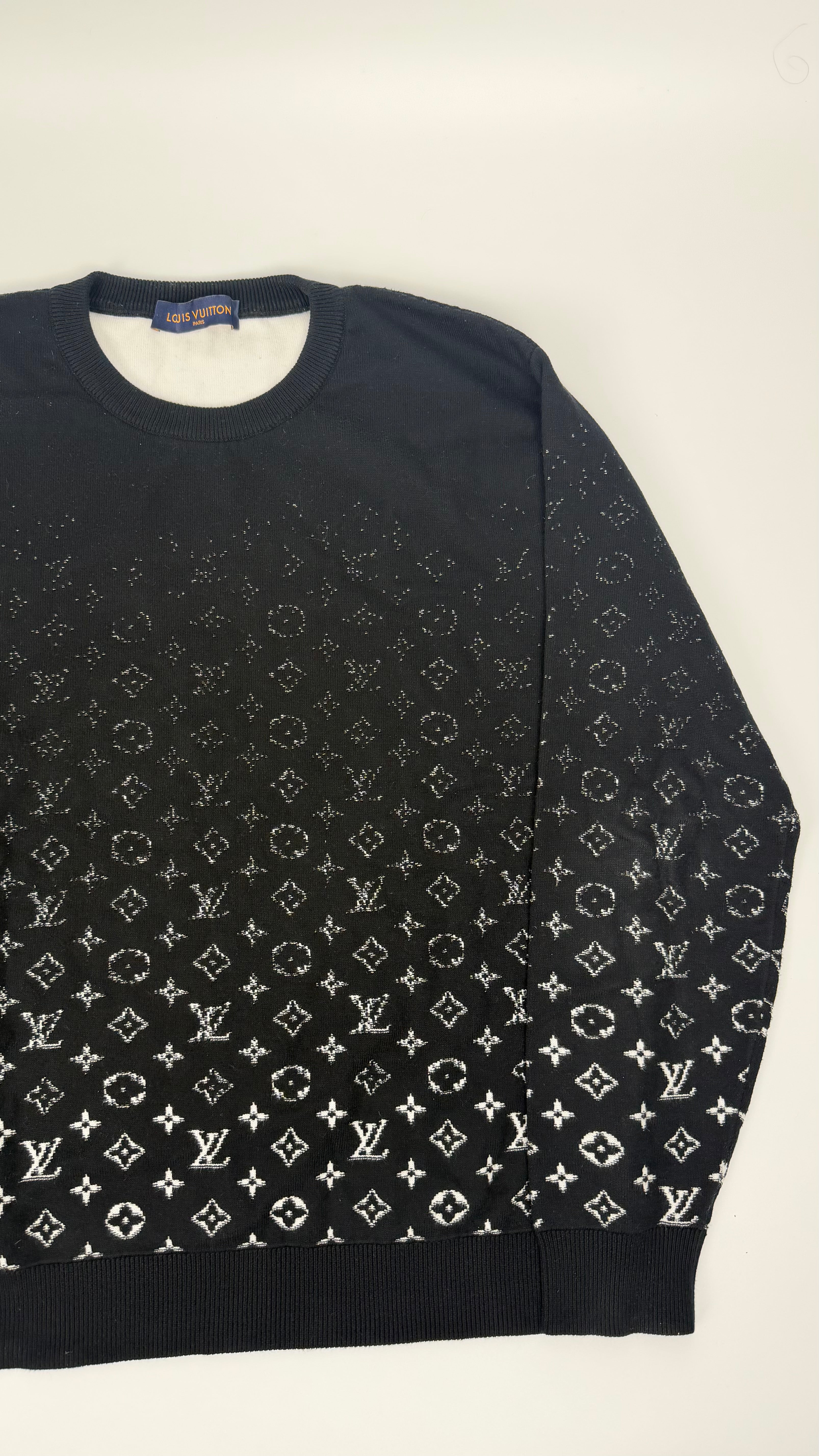 Louis Vuitton Monogram Crewneck Black (L)