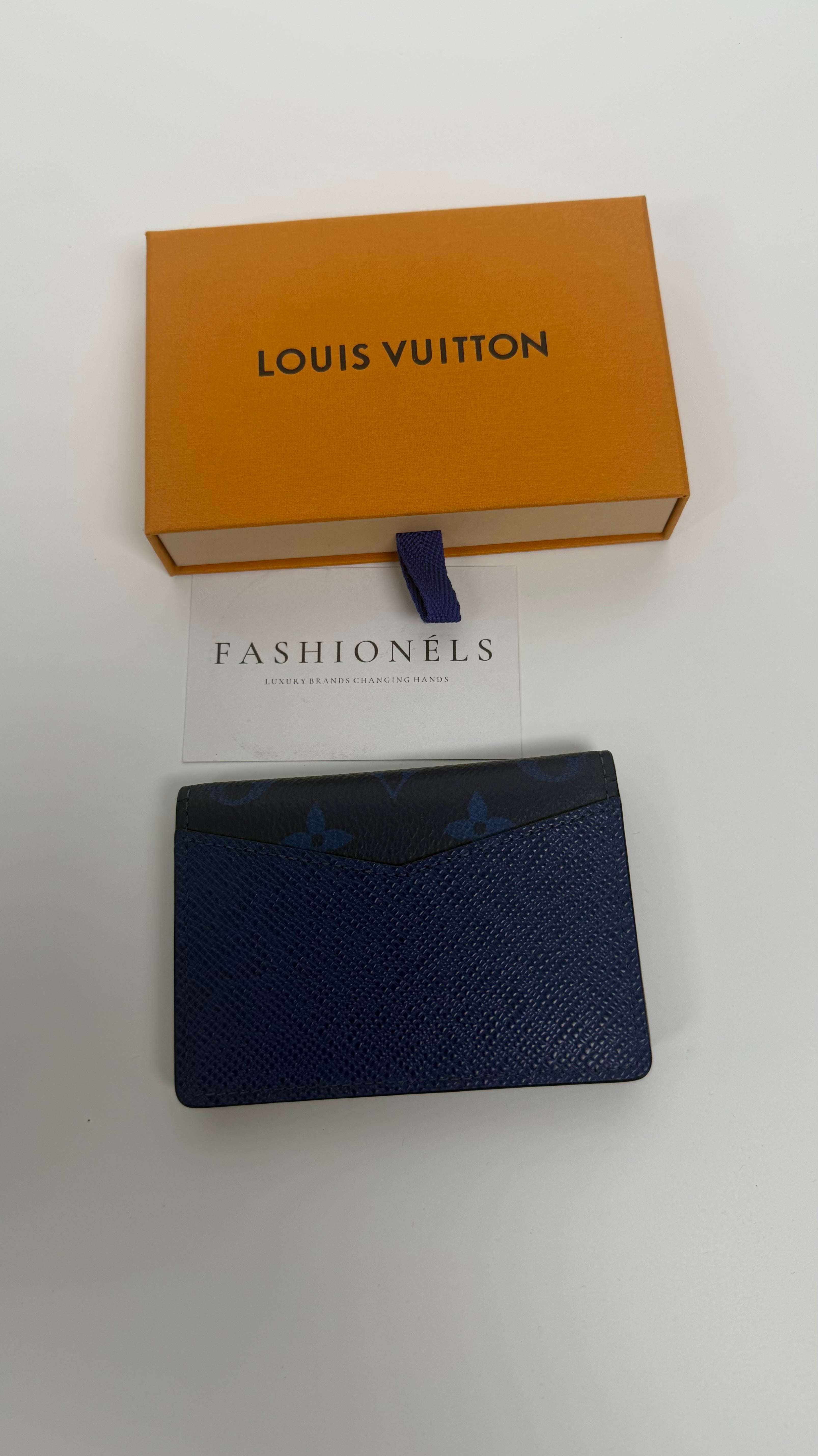 Louis Vuitton Pocket Organisatior Navy Blue