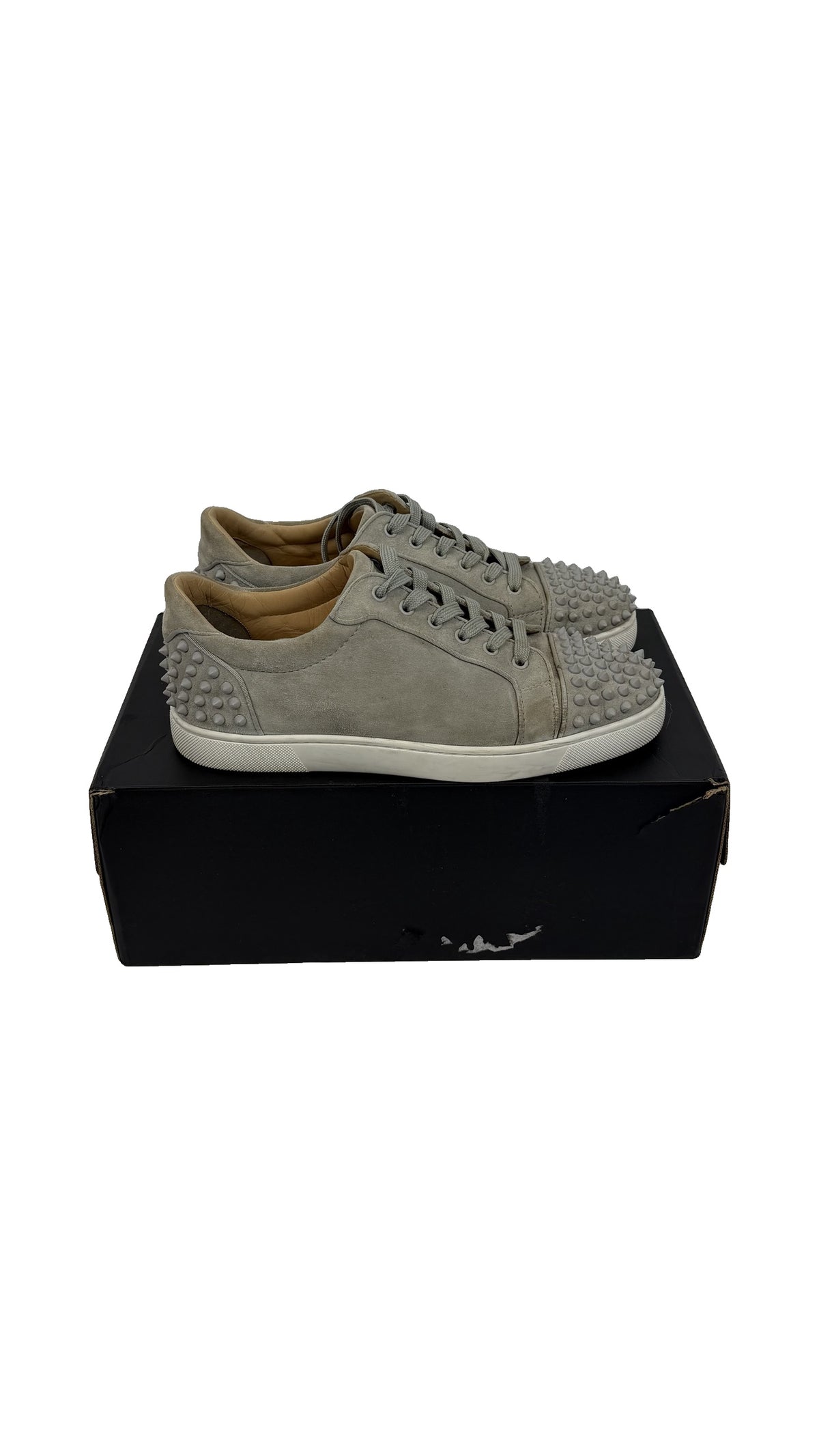 Christian Louboutin Louis Junior Spike Sneaker / 42