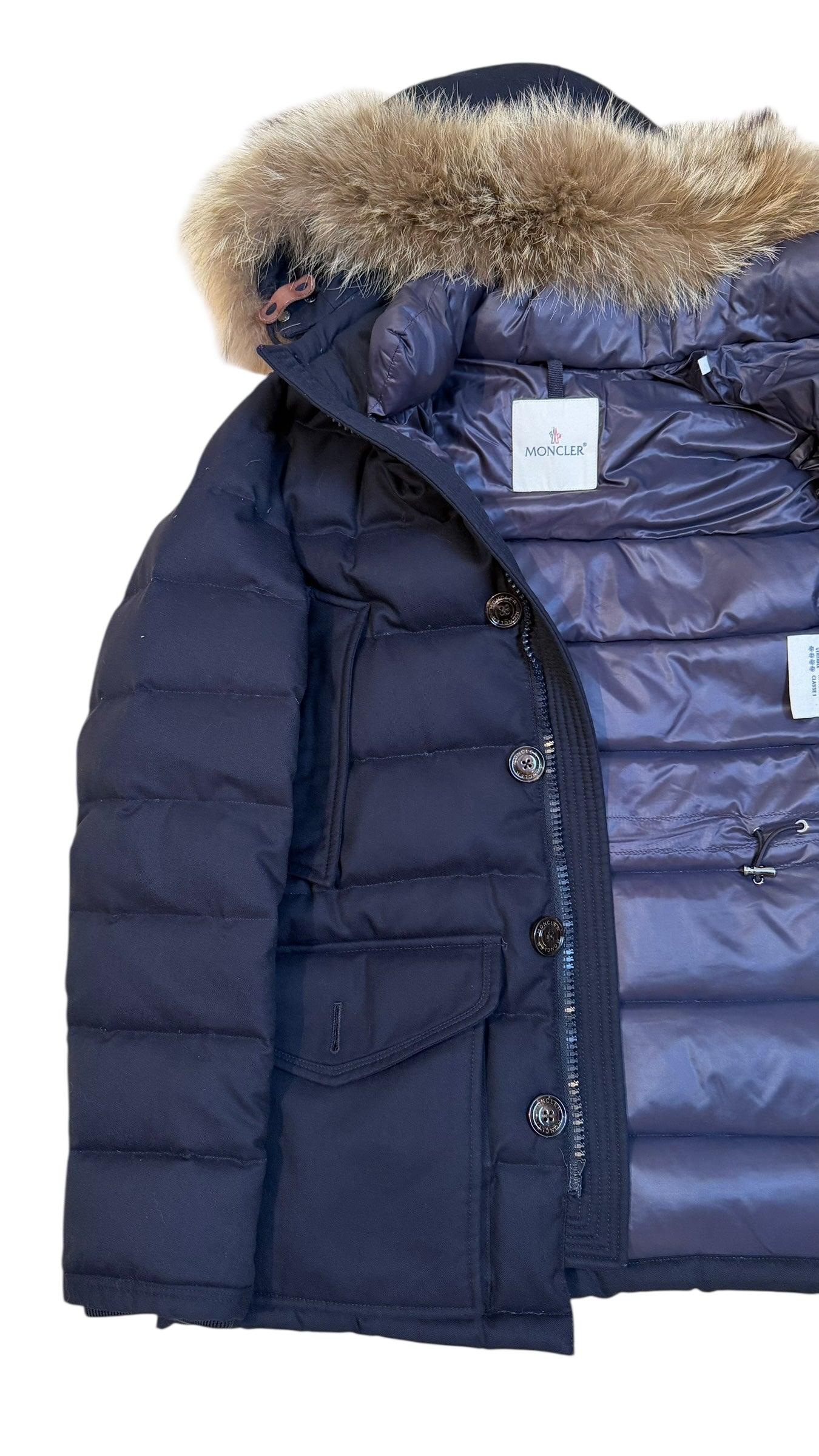 Moncler Rethel Parka Navy Blue